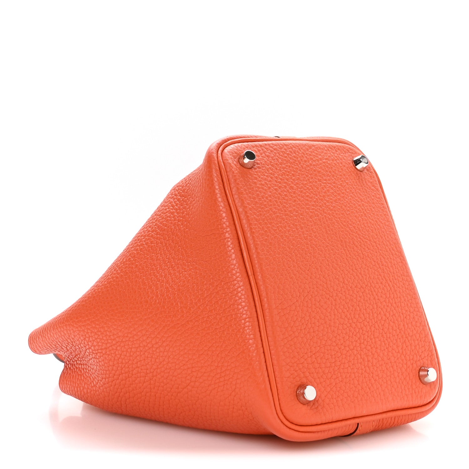 エルメス ピコタンロック PM 18 Orange Poppy トリヨンクレマンス シルバー金具 HERMES PICOTIN LOCK PM 18 ORANGE POPPY TAURILLON CLEMENCE SILVER HARDWARE