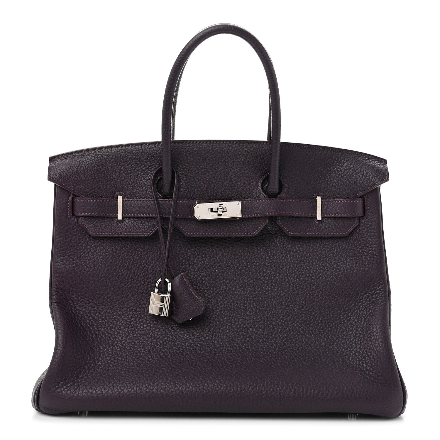 エルメス バーキン 35 Raisin トリヨンクレマンス シルバー金具 HERMES BIRKIN 35 RAISIN TAURILLON CLEMENCE SILVER HARDWARE