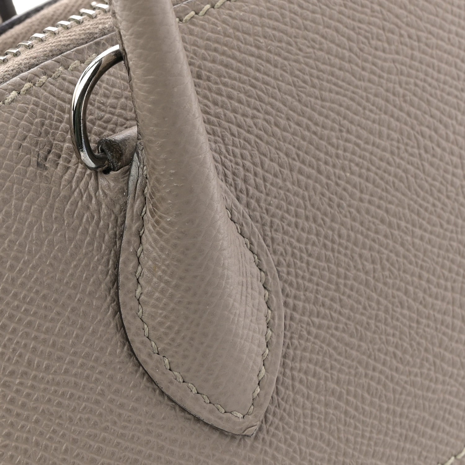 HERMES BOLIDE 27 ETAIN EPSOM SILVER HARDWARE