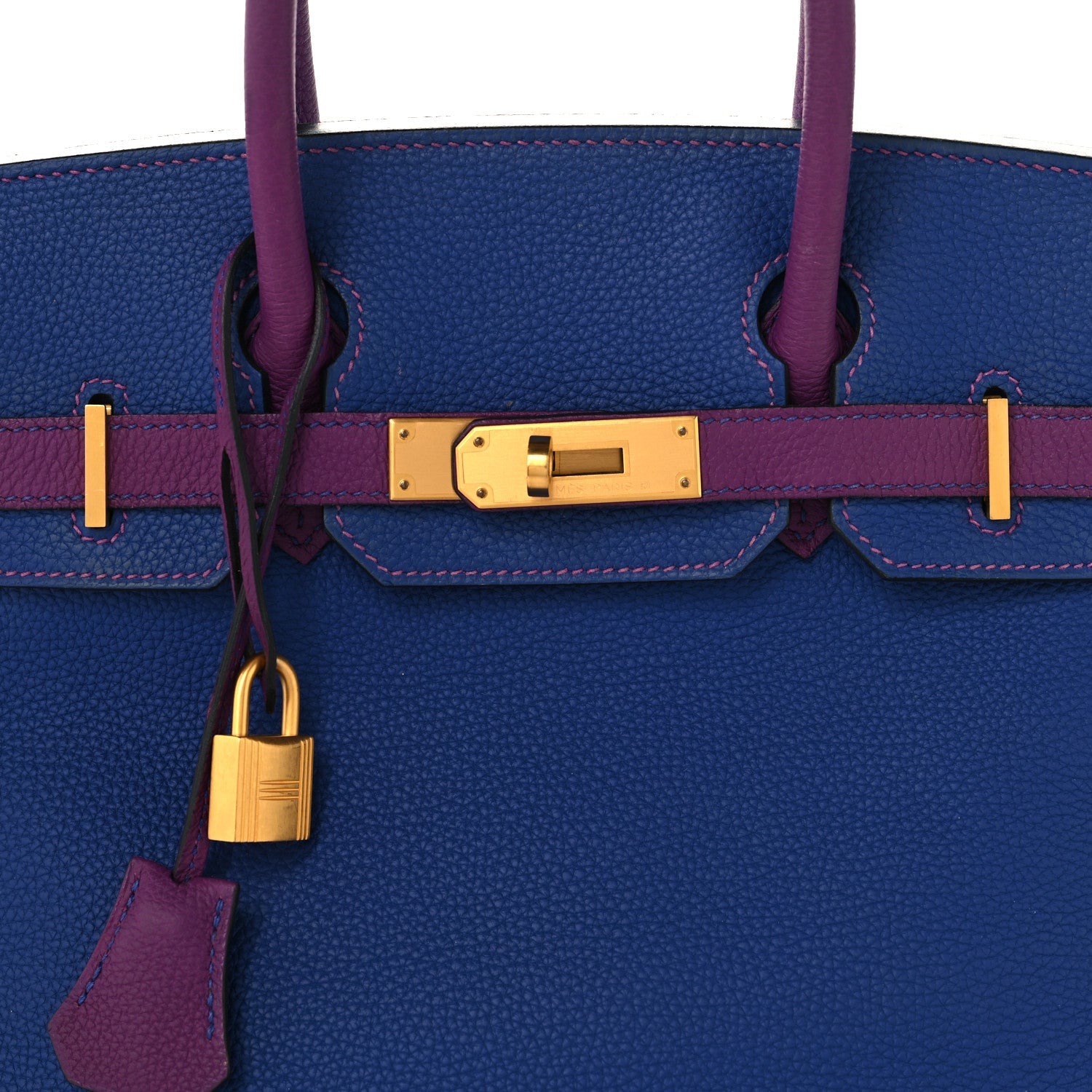 エルメス バーキン 30 HSS パーソナルオーダー Bleu Electrique Anemone トゴ ローズゴールド金具 HERMES BIRKIN 30 HSS PERSONAL ORDER BLEU ELECTRIQUE ANEMONE TOGO ROSE GOLD HARDWARE