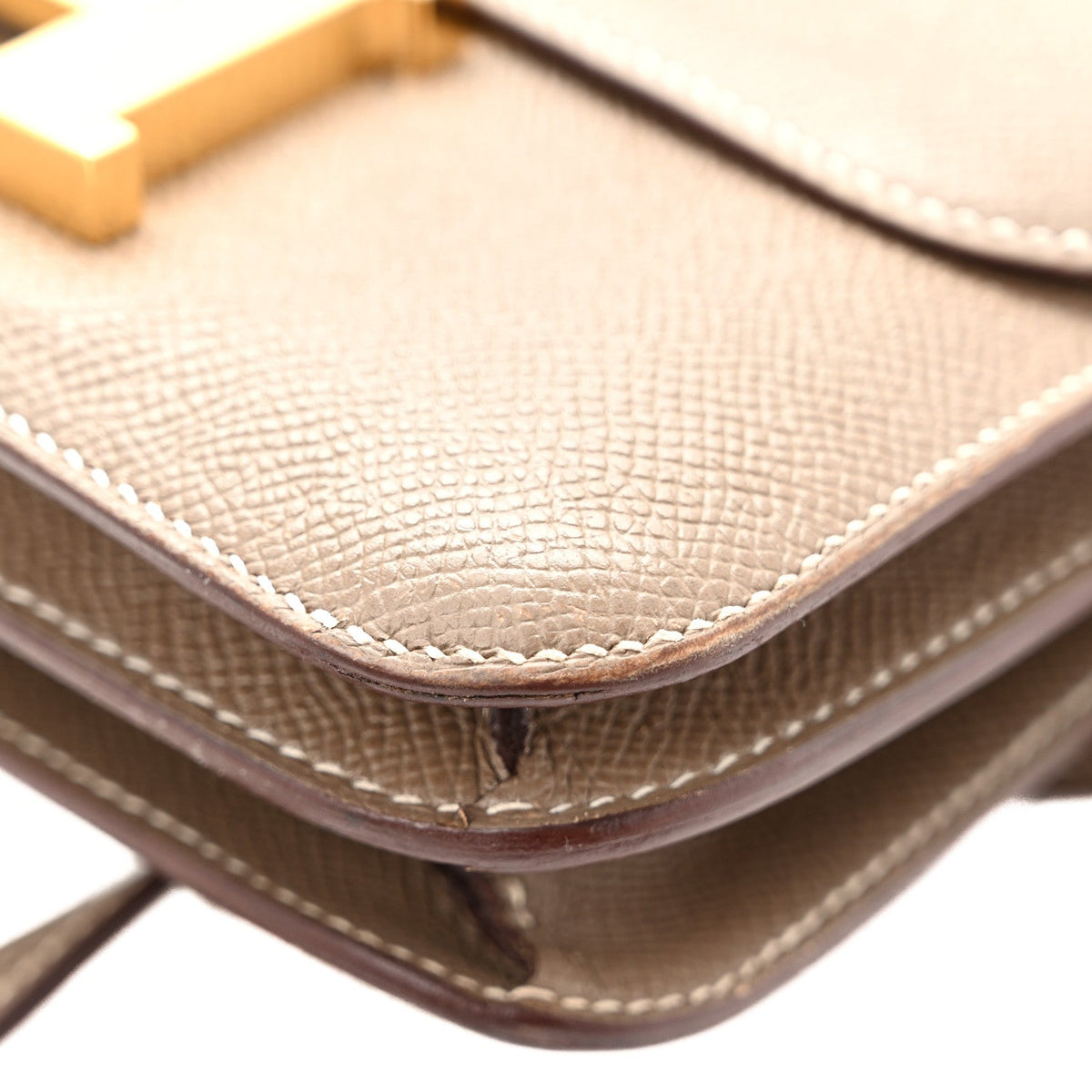 エルメス ミニコンスタンス 18 Etoupe エプソン ゴールド金具 HERMES MINI CONSTANCE 18 ETOUPE EPSOM GOLD HARDWARE