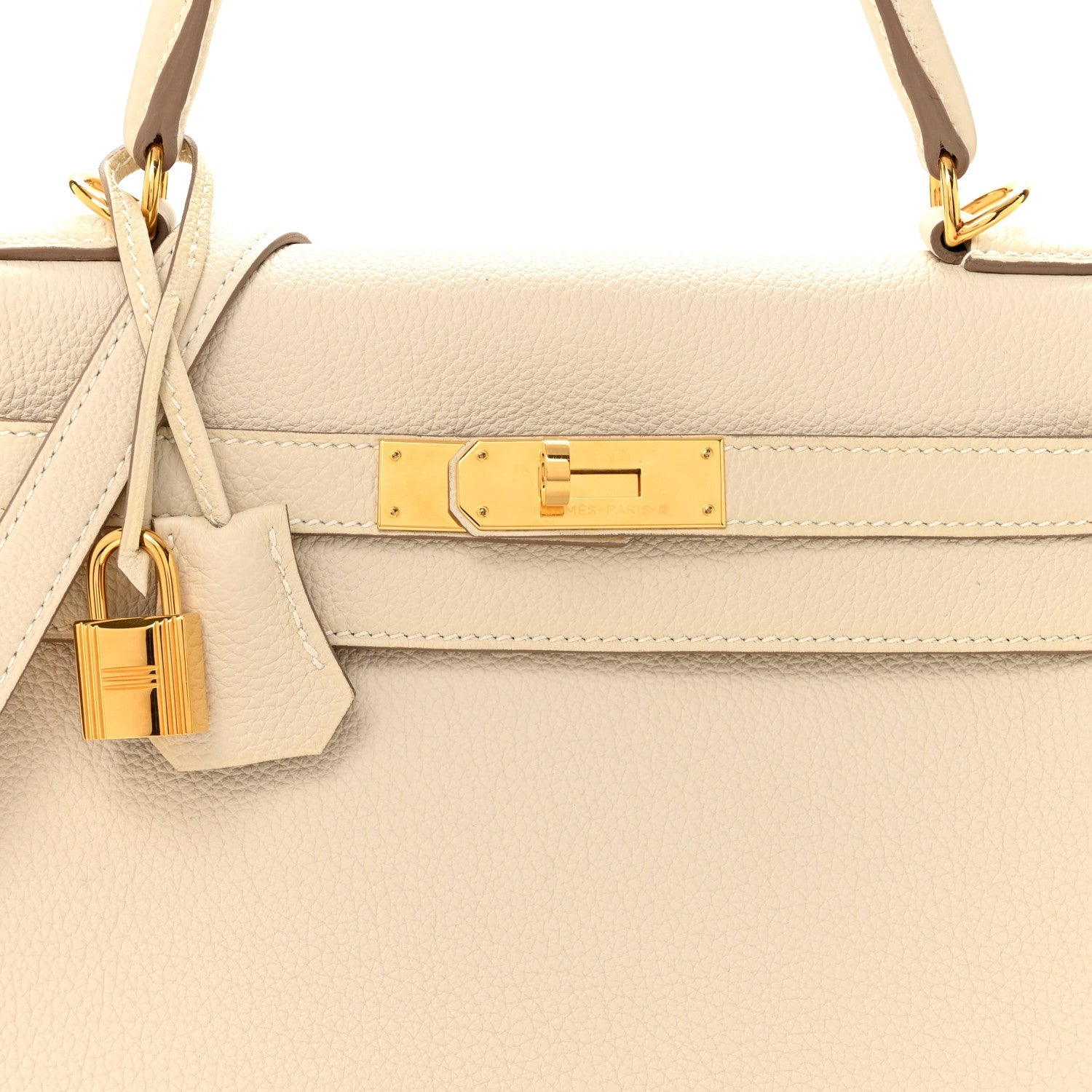 エルメス ケリー 28 内縫い Craie トゴ ゴールド金具 HERMES KELLY 28 RETOURNE CRAIE TOGO GOLD HARDWARE
