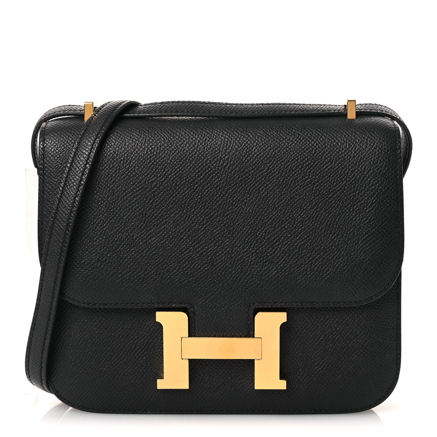エルメス ミニコンスタンス 18 Black エプソン ゴールド金具 HERMES