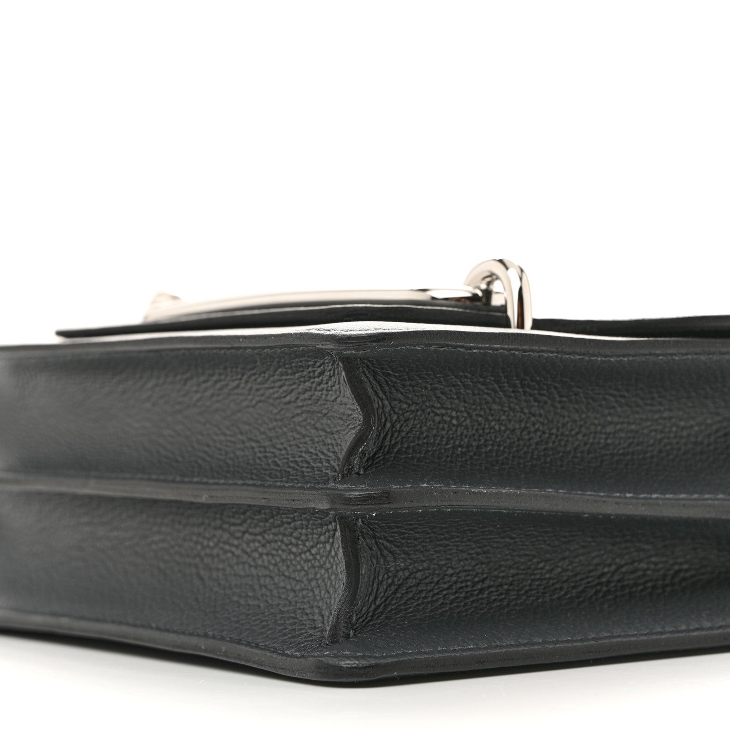 エルメス ミニルリ Gris Misty エバーカラー シルバー金具 HERMES MINI ROULIS GRIS MISTY EVERCOLOR SILVER HARDWARE