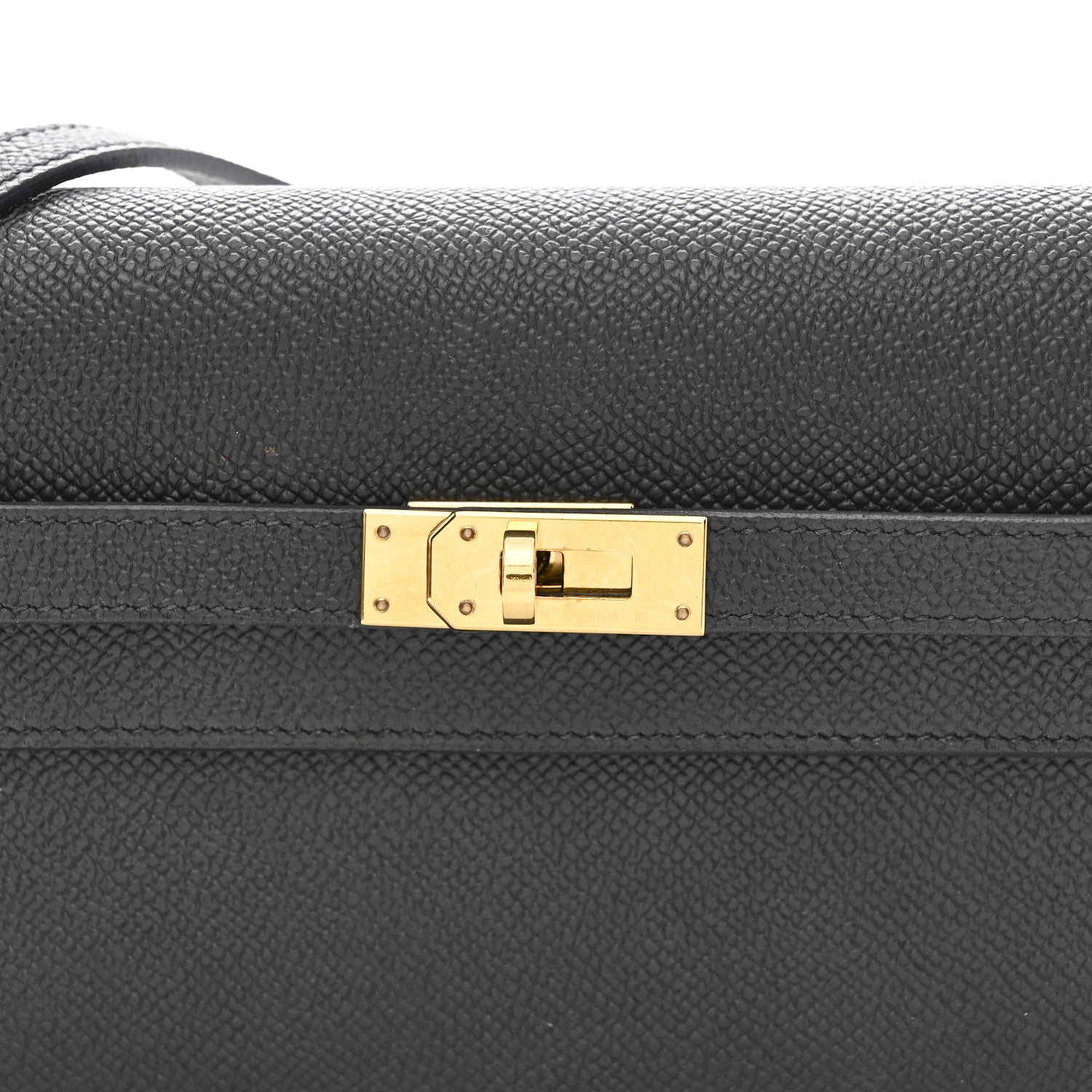 エルメス ケリートゥーゴー 長財布 Black エプソン ゴールド金具 HERMES KELLY TO GO WALLET BLACK EPSOM GOLD HARDWARE