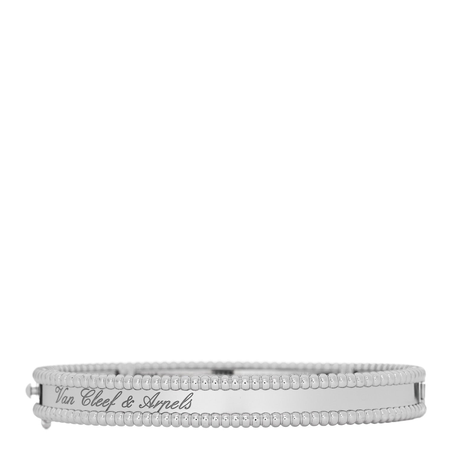 ヴァンクリーフ＆アーペル ペルレ ブレスレット 18K ホワイトゴールド VAN CLEEF & ARPELS PERLÉE BRACELET 18K WHITE GOLD