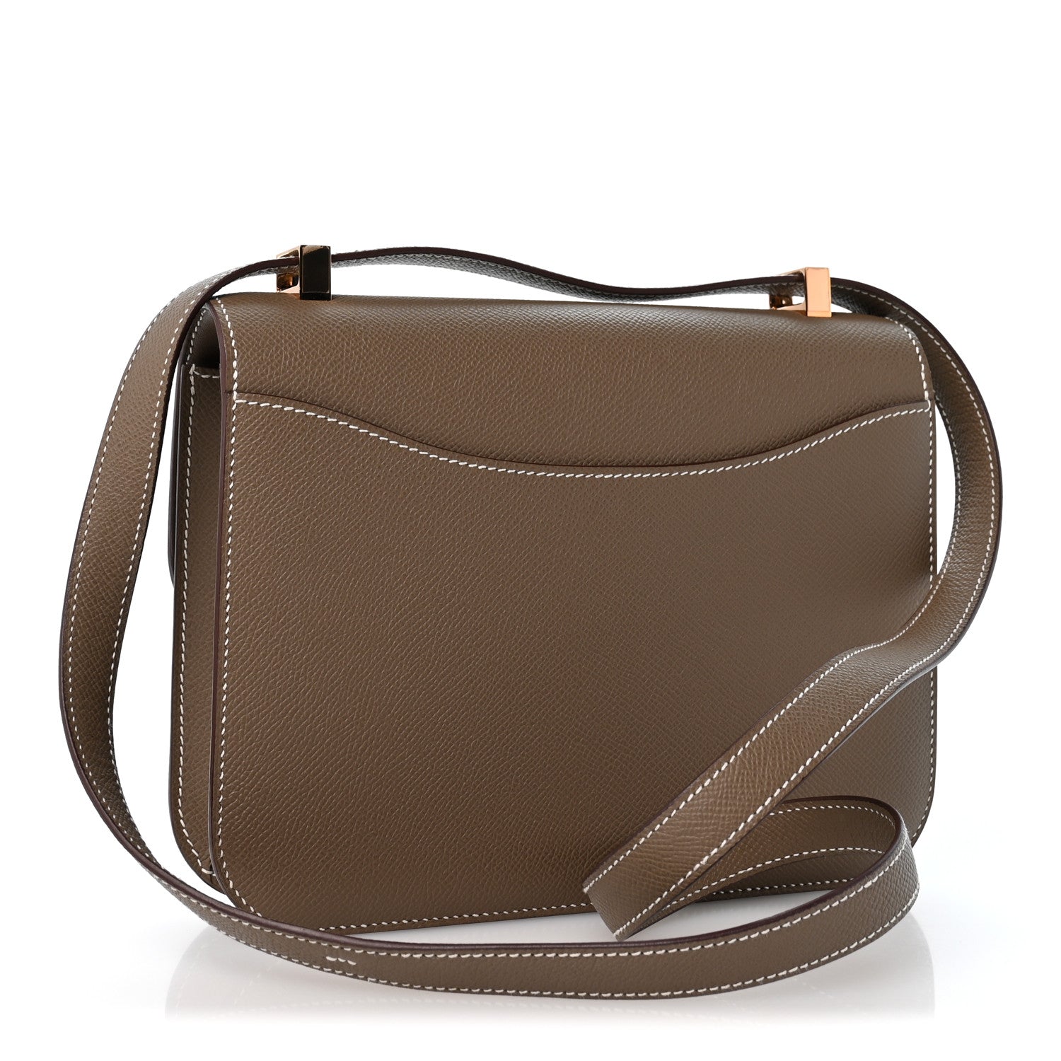 エルメス コンスタンス 24 Etoupe エプソン ローズゴールド金具 HERMES CONSTANCE 24 ETOUPE EPSOM ROSE GOLD HARDWARE