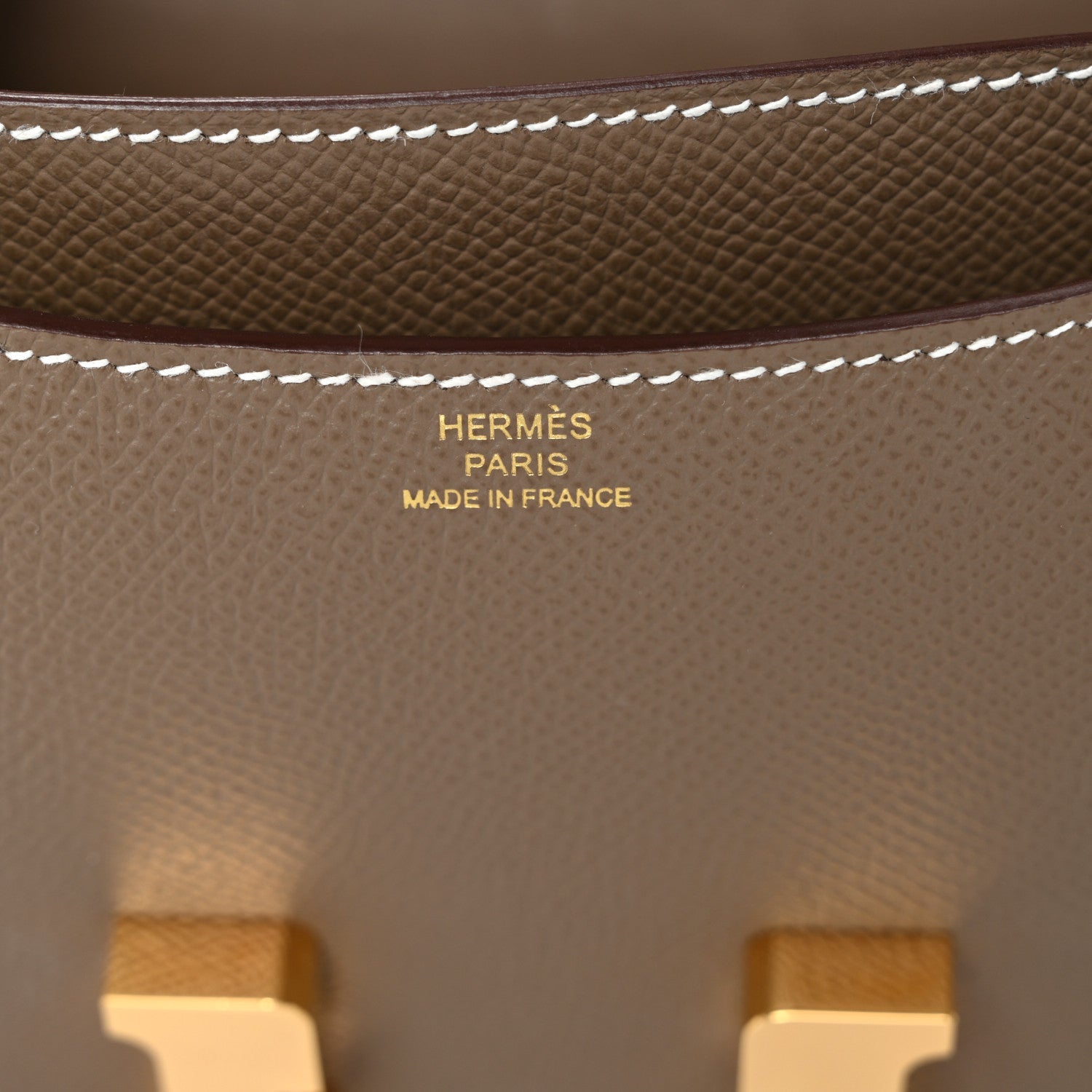 エルメス  ミニコンスタンス 18 Etoupe エプソン ゴールド金具 HERMES MINI CONSTANCE 18 ETOUPE EPSOM GOLD HARDWARE