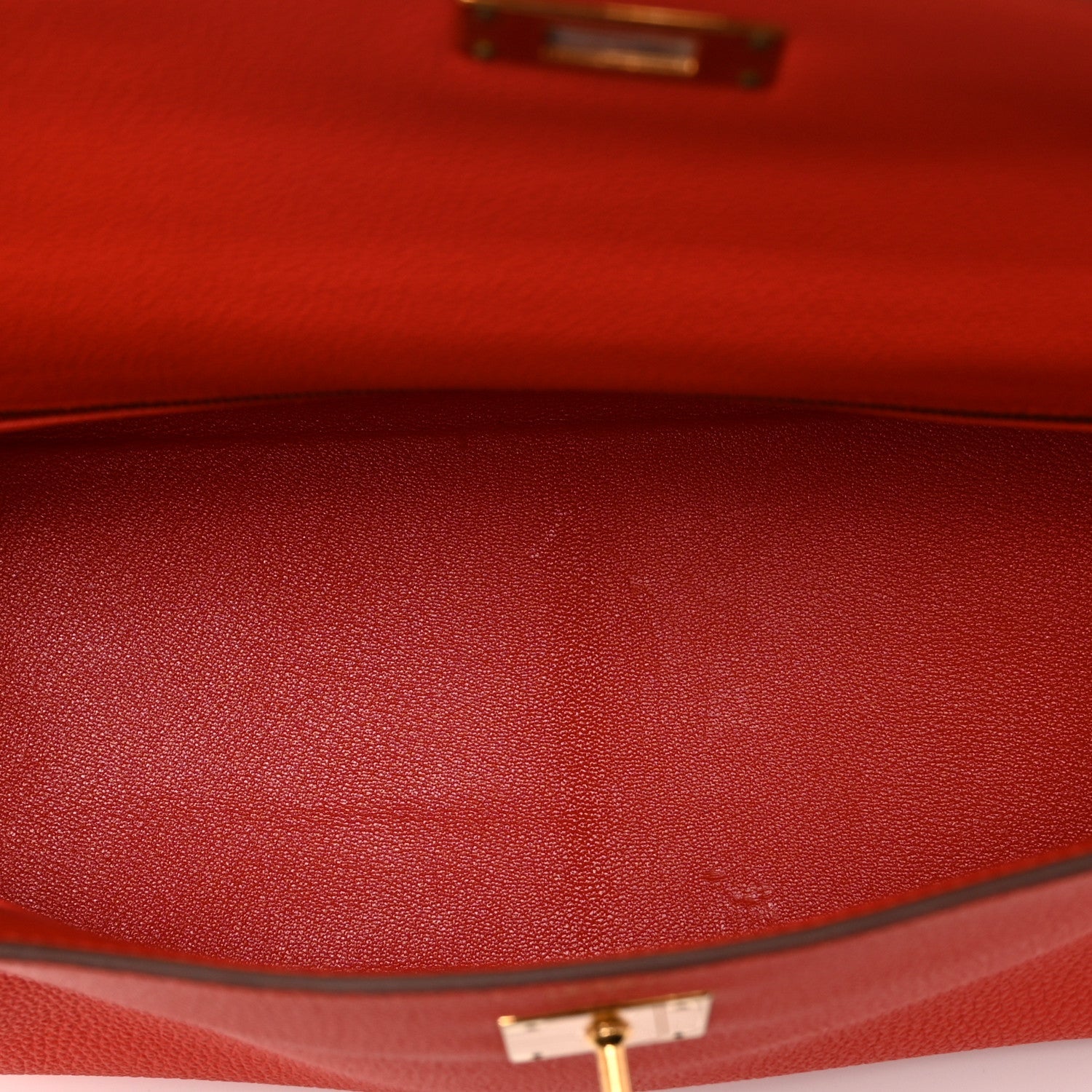 エルメス ケリー32 内縫い Capucine トゴ ゴールド金具 HERMES KELLY32 RETOURNE CAPUCINE TOGO GOLD HARDWARE