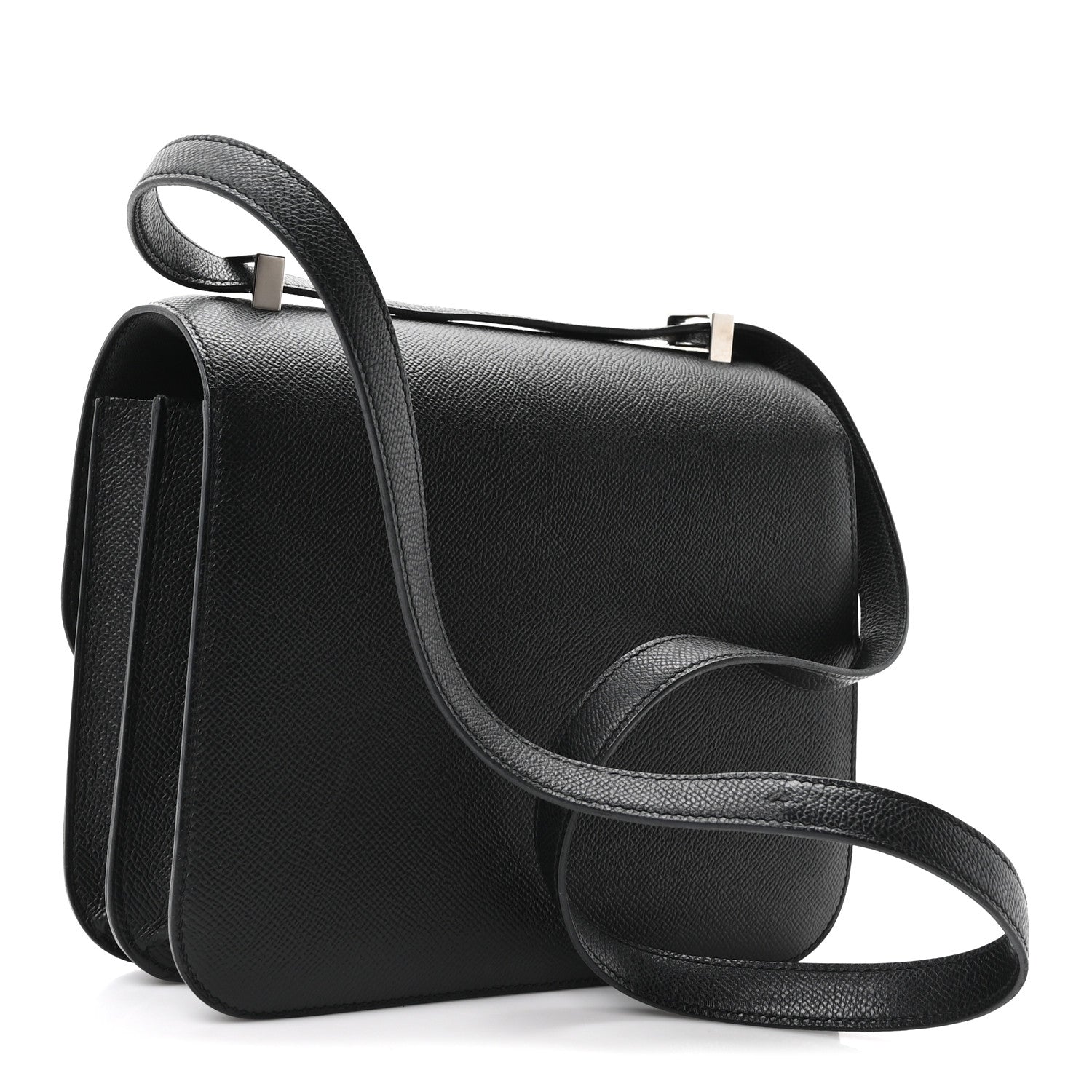 エルメス コンスタンス 24 Black エプソン シルバー金具 HERMES CONSTANCE 24 BLACK EPSOM SILVER HARDWARE