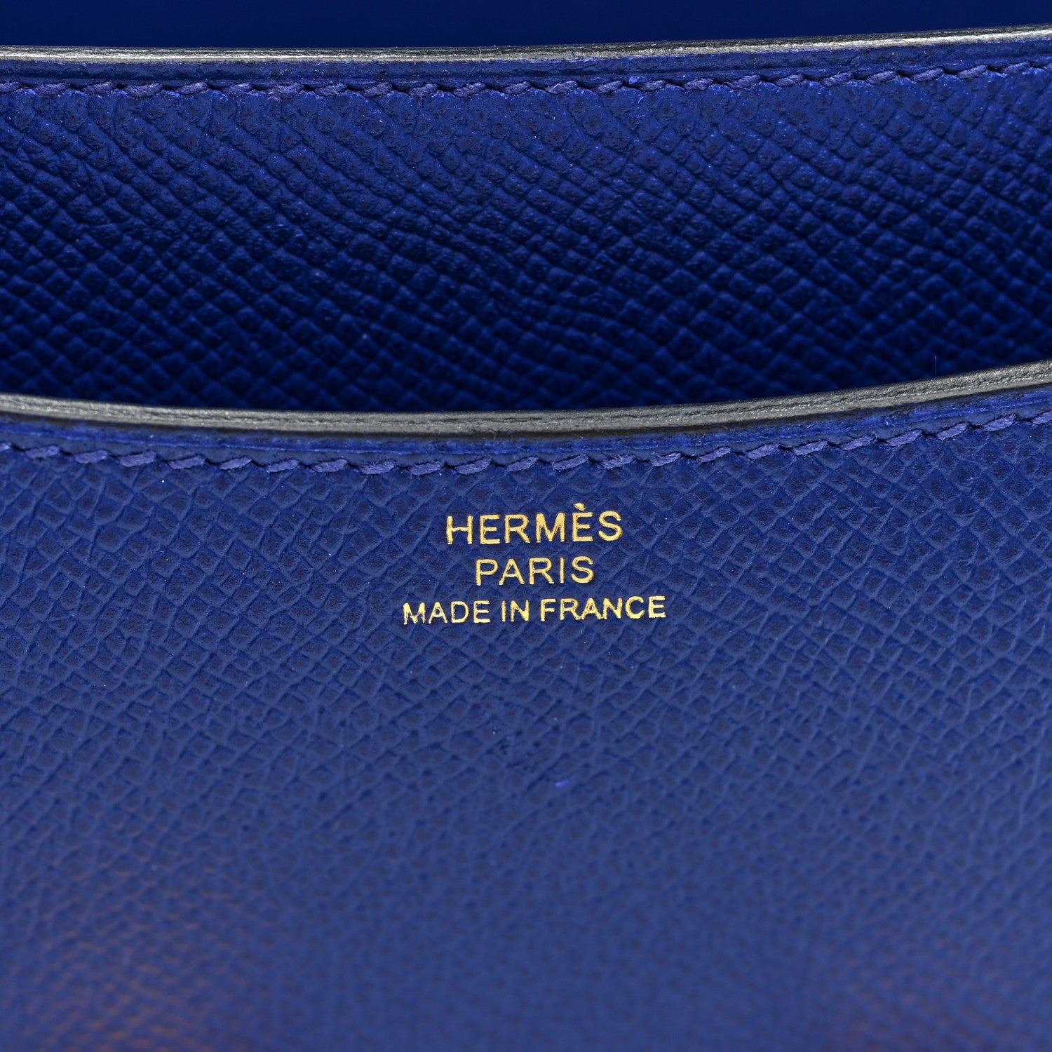 エルメス ミニコンスタンス 18 Bleu Electrique エプソン ゴールド金具 HERMES MINI CONSTANCE 18 BLEU ELECTRIQUE EPSOM GOLD HARDWARE