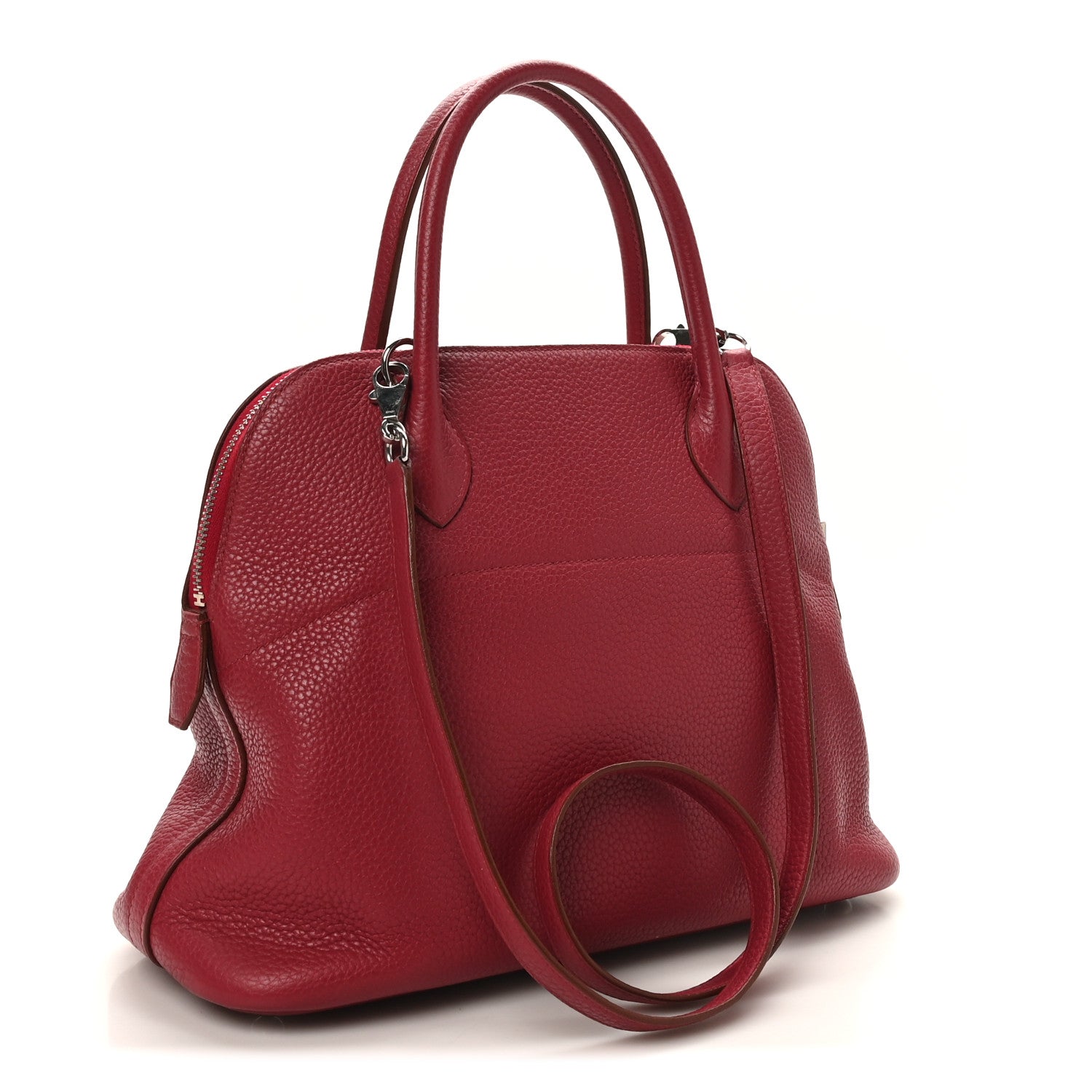 エルメス ボリード 31 Rubis トリヨンクレマンス シルバー金具 HERMES BOLIDE 31 RUBIS TAURILLON CLEMENCE SILVER HARDWARE