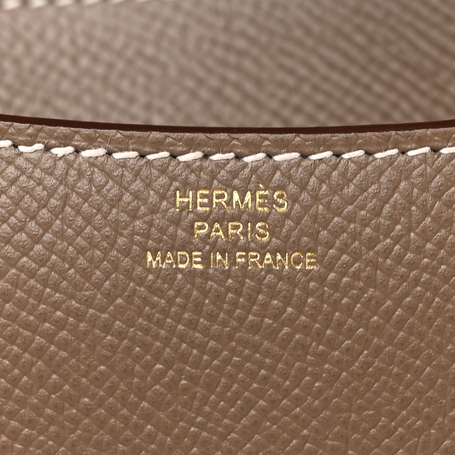 エルメス ミニコンスタンス 18 Etoupe エプソン ゴールド金具 HERMES MINI CONSTANCE 18 ETOUPE EPSOM GOLD HARDWARE