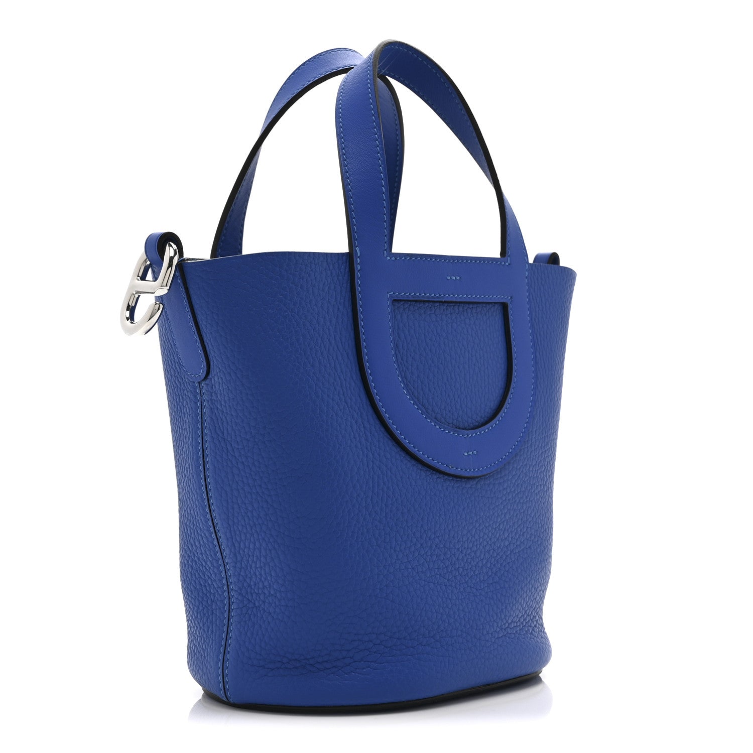 エルメス インザループ 18 Bleu Royal トリヨンクレマンス / スイフト シルバー金具 HERMES IN-THE-LOOP 18 BLEU ROYAL TAURILLON CLEMENCE / SWIFT SILVER HARDWARE