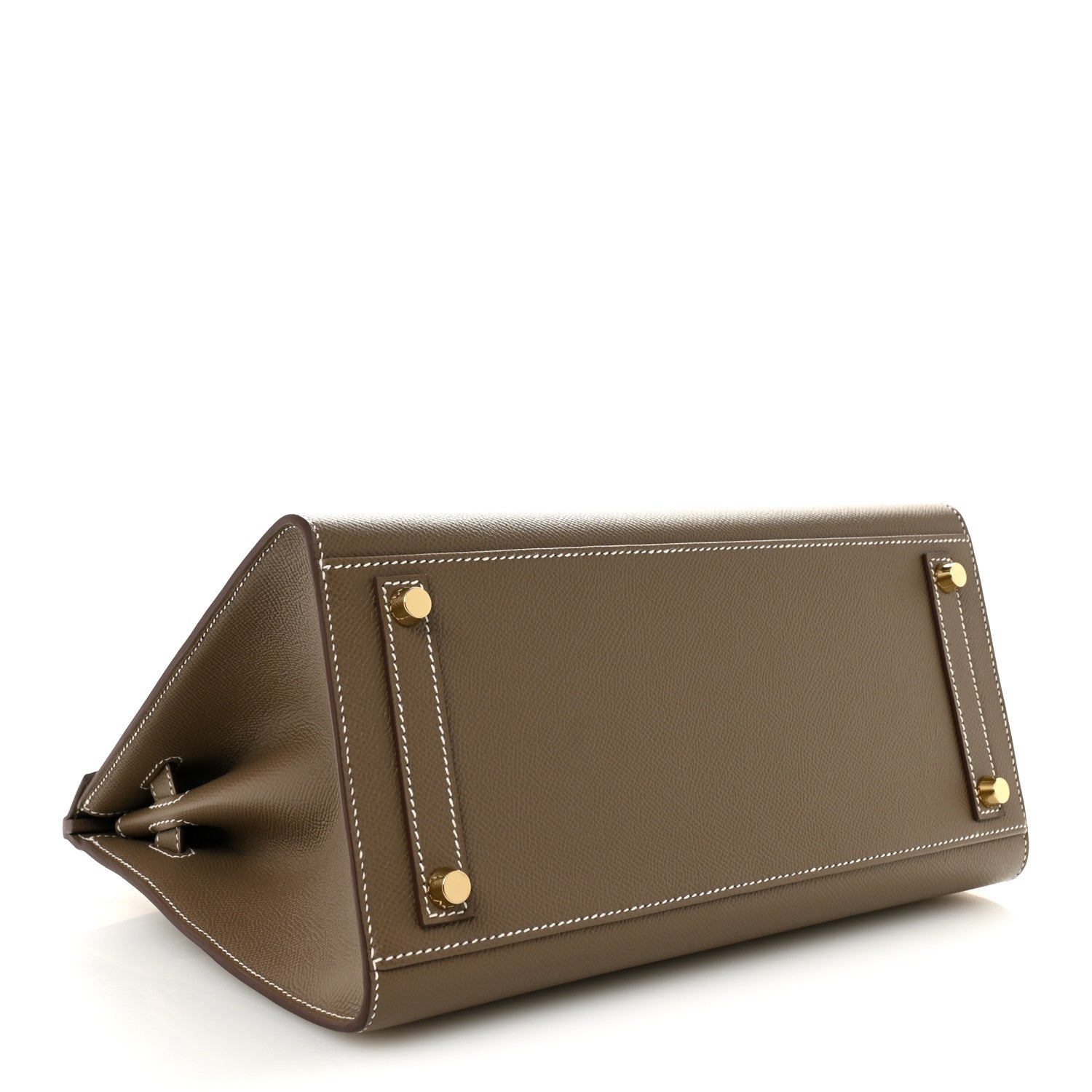 エルメス バーキン 30 外縫い Etoupe エプソン ゴールド金具 HERMES BIRKIN 30 SELLIER ETOUPE EPSOM GOLD HARDWARE