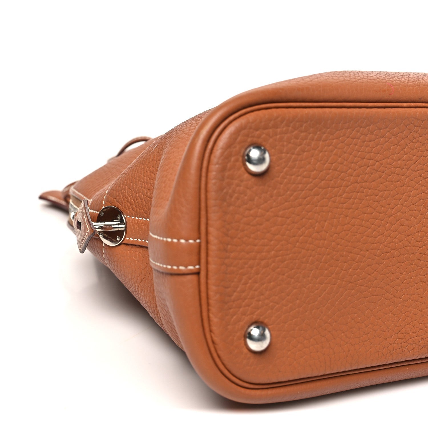HERMES BOLIDE 31 GOLD TAURILLON CLEMENCE SILVER HARDWARE