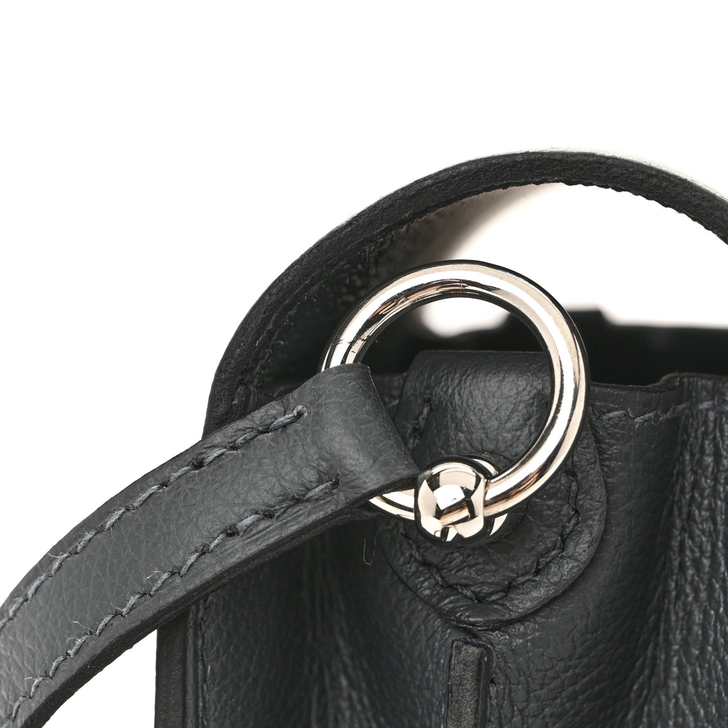 エルメス ミニルリ Gris Misty エバーカラー シルバー金具 HERMES MINI ROULIS GRIS MISTY EVERCOLOR SILVER HARDWARE