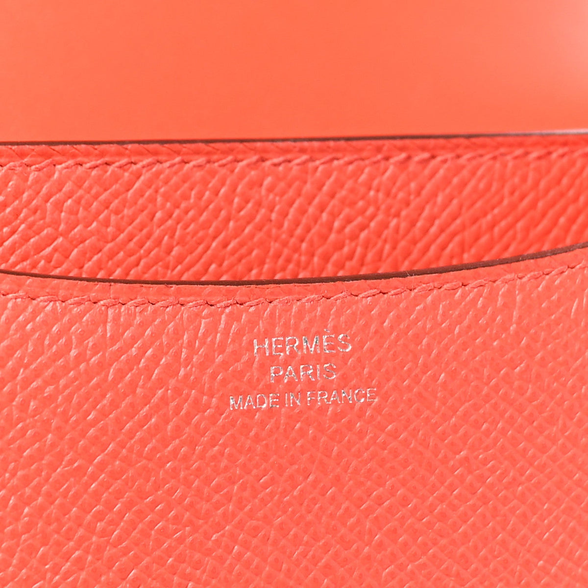 エルメス ミニコンスタンス 18 Capucine Sanguine エプソン エナメル金具 HERMES MINI CONSTANCE 18 CAPUCINE SANGUINE EPSOM