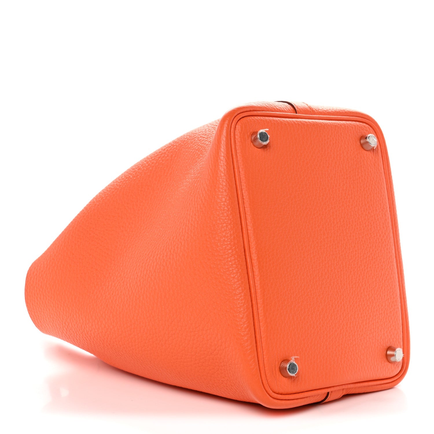 エルメス ピコタンロック PM 18 Orange トリヨンクレマンス シルバー金具 HERMES PICOTIN LOCK PM 18 ORANGE TAURILLON CLEMENCE SILVER HARDWARE