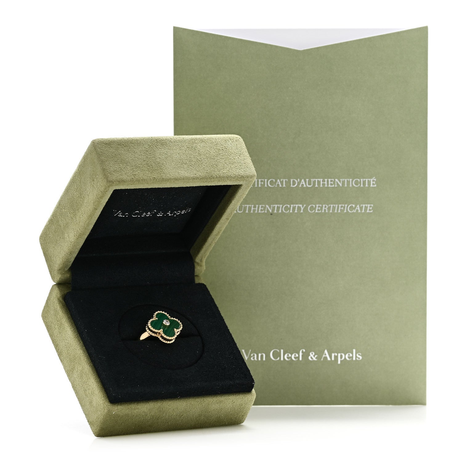 ヴァンクリーフ＆アーペル ヴィンテージアルハンブラ リング マルチカラー 18K イエローゴールド VAN CLEEF & ARPELS VINTAGE ALHAMBRA RING MULTICOLOR 18K YELLOW GOLD