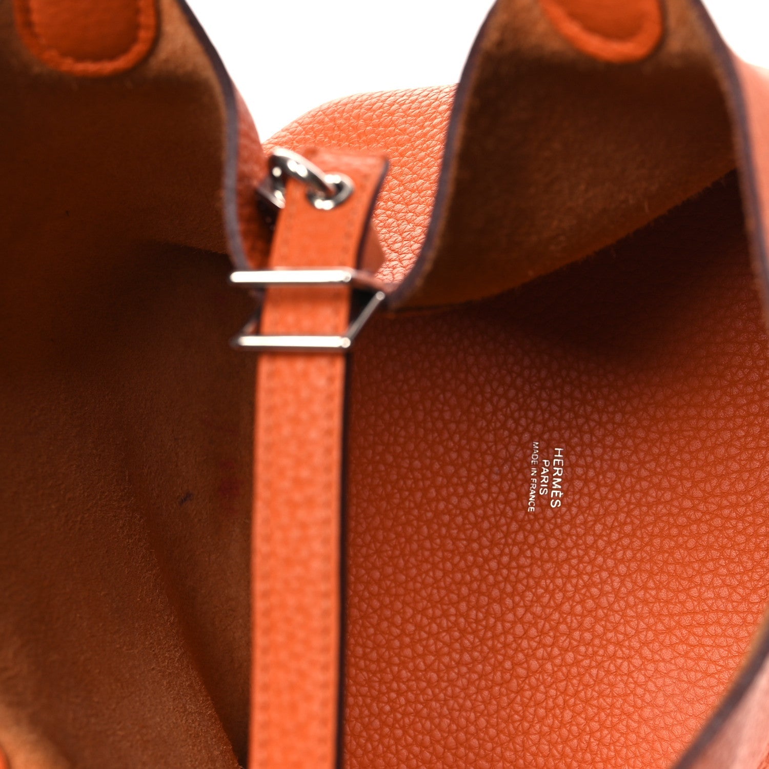 エルメス ピコタンロック PM 18 Orange トリヨンクレマンス シルバー金具 HERMES PICOTIN PM 18 ORANGE TAURILLON CLEMENCE SILVER HARDWARE