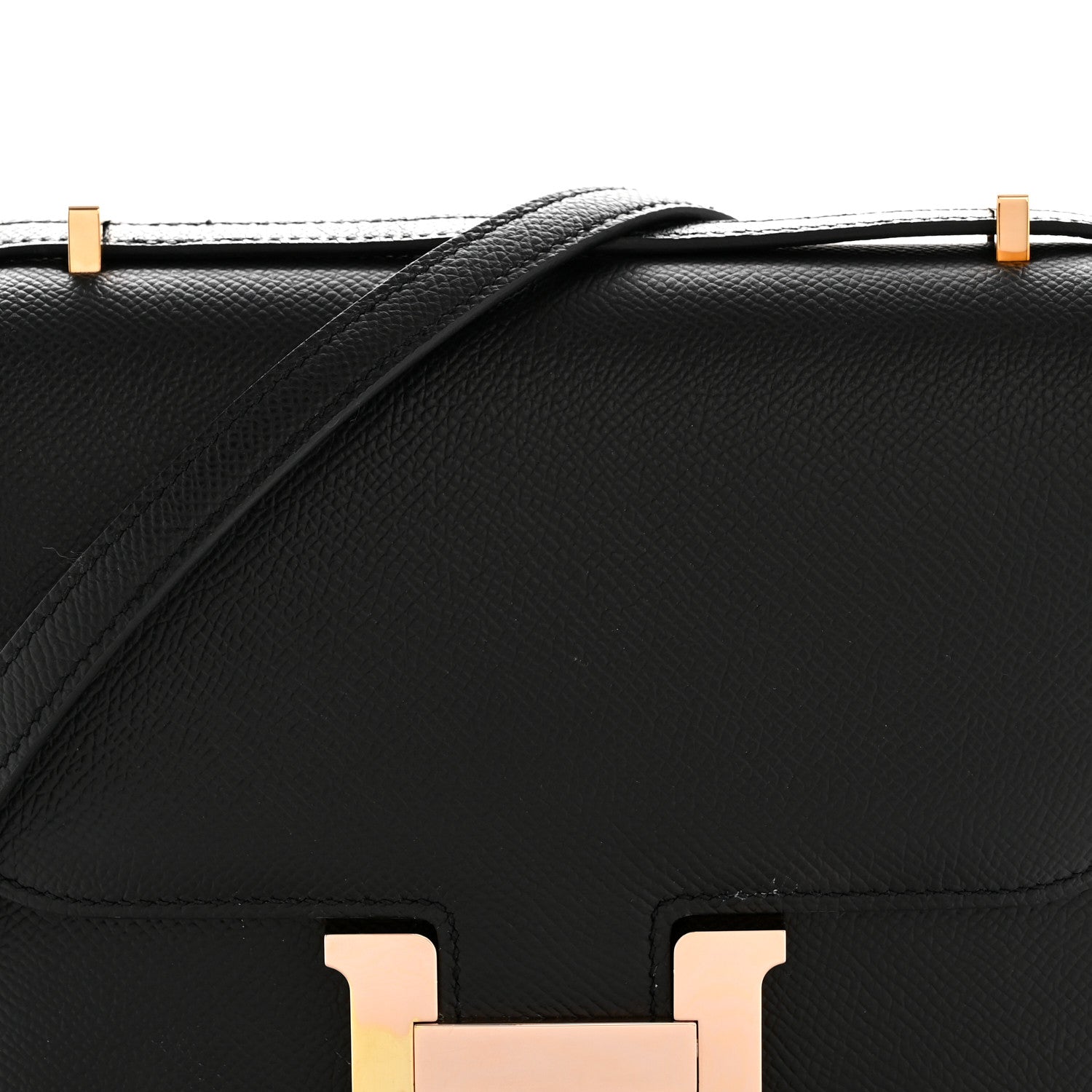 エルメス  ミニコンスタンス 18 Black エプソン ローズゴールド金具 HERMES MINI CONSTANCE 18 BLACK EPSOM ROSE GOLD HARDWARE