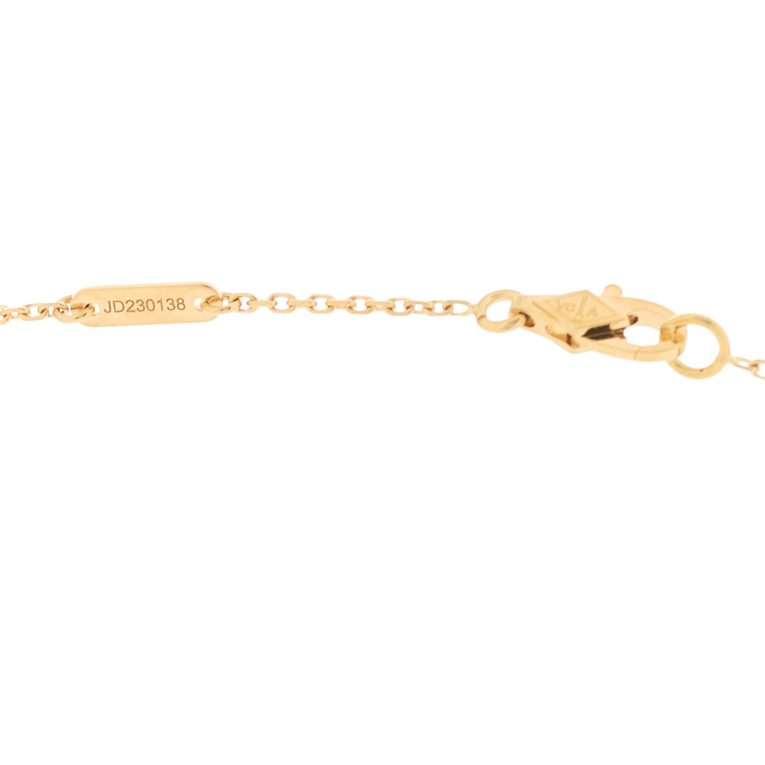 ヴァンクリーフ＆アーペル スウィートアルハンブラ ペンダントネックレス マザーオブパール 18K イエローゴールド VAN CLEEF & ARPELS SWEET ALHAMBRA PENDANT NECKLACE MOTHER OF PEARL 18K YELLOW GOLD