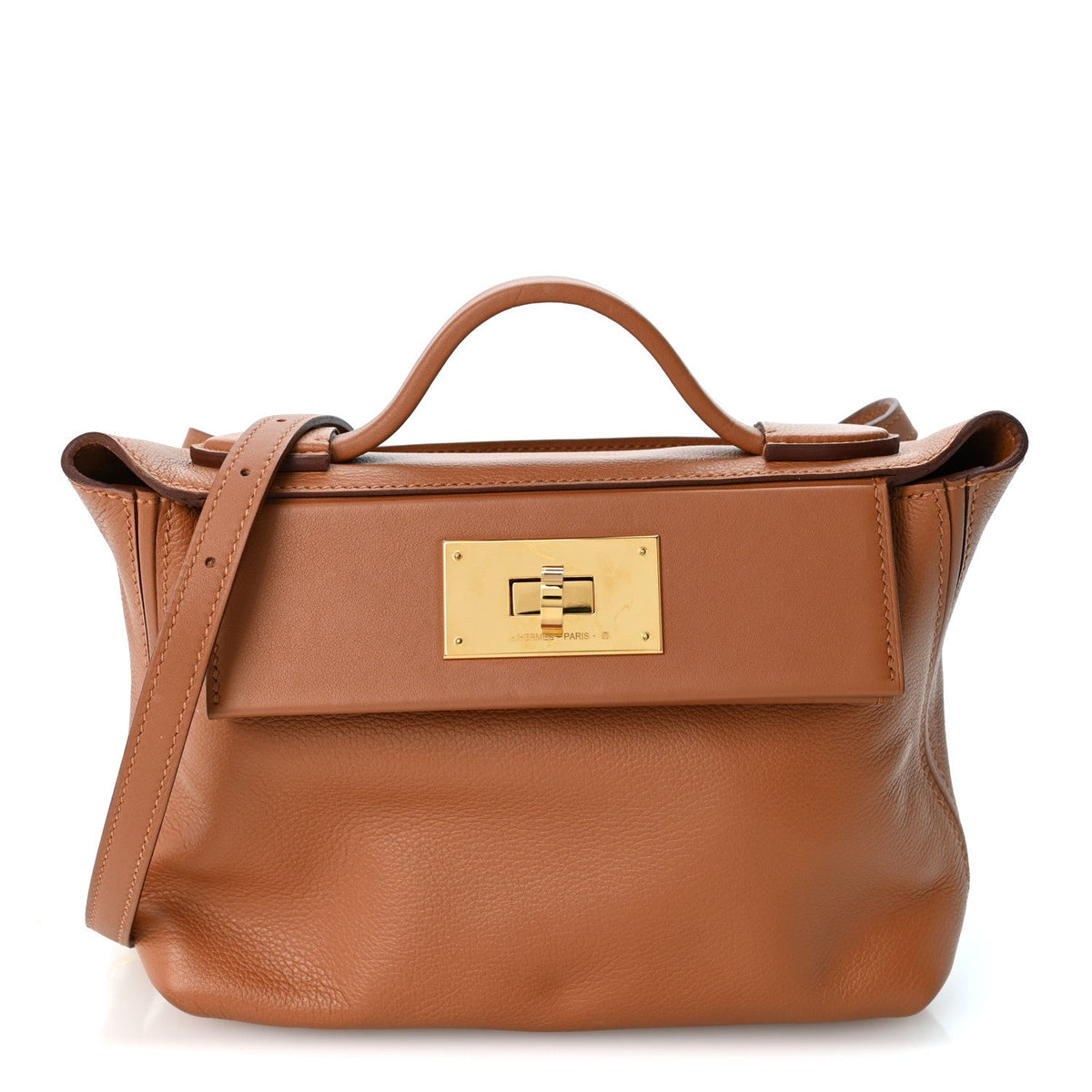 エルメス 24/24 ミニヴァンキャトル 21 Gold エバーカラー / スイフト ゴールド金具 HERMES 24/24 21 GOLD EVERCOLOR / SWIFT GOLD HARDWARE