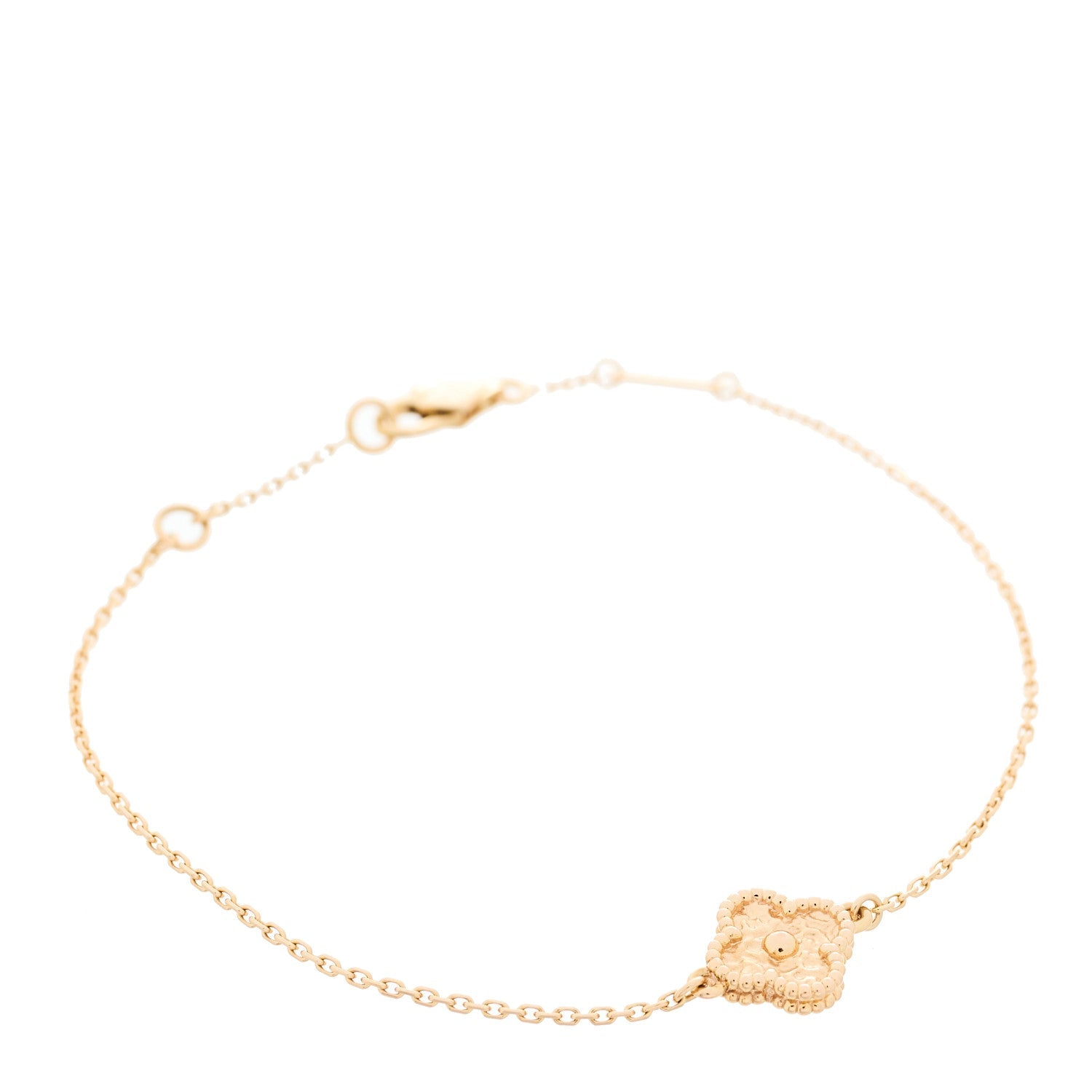 ヴァンクリーフ＆アーペル スウィートアルハンブラ ブレスレット 18K ローズゴールド VAN CLEEF & ARPELS SWEET ALHAMBRA BRACELET 18K ROSE GOLD