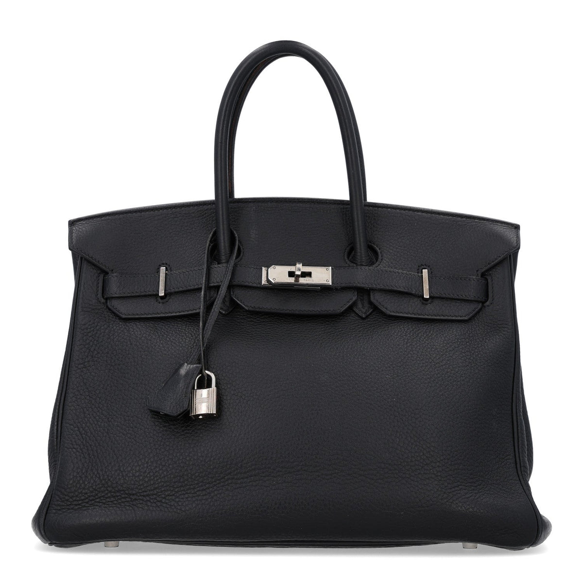Hermes Birkin 35 Black Togo Silver Hardware