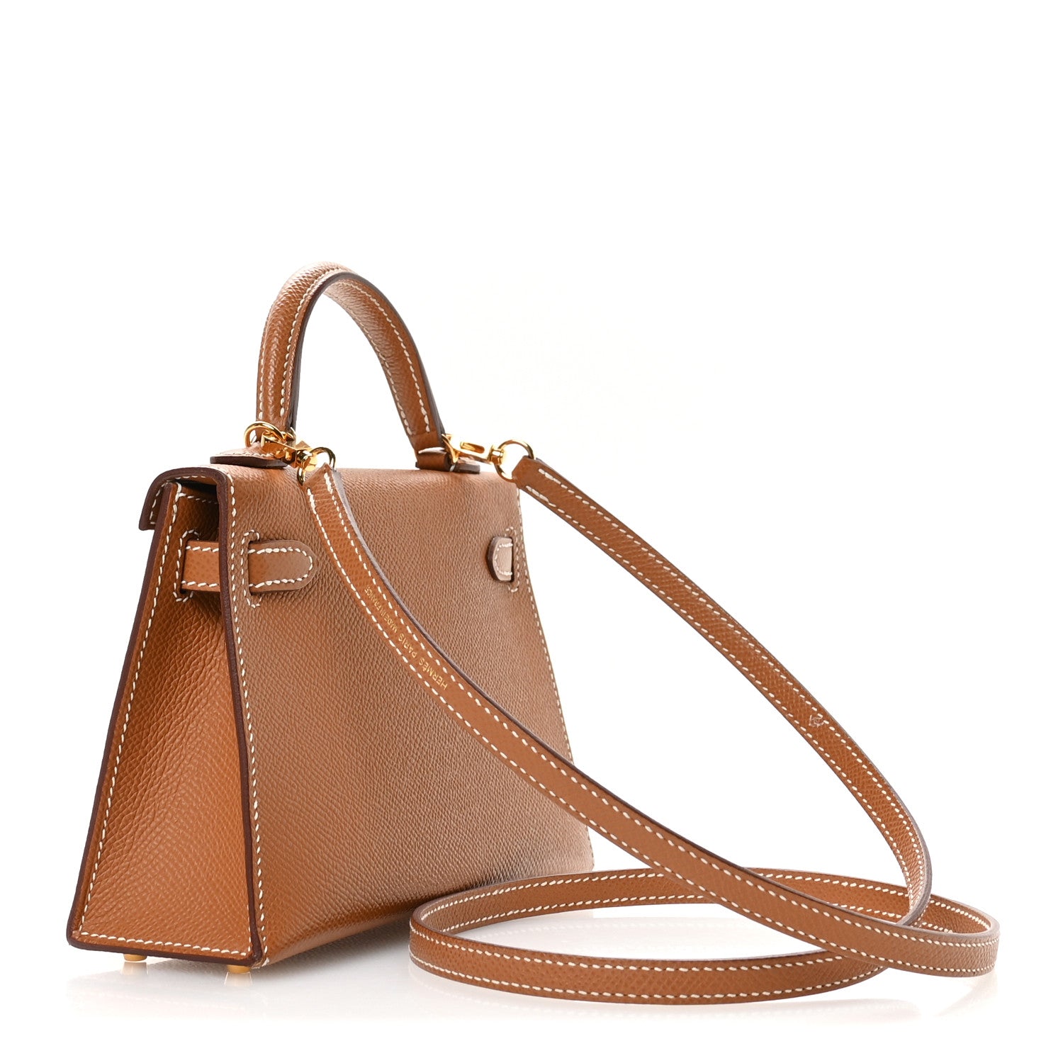 エルメス ミニケリー 20 外縫い Gold エプソン ゴールド金具 HERMES MINI KELLY 20 SELLIER GOLD EPSOM GOLD HARDWARE