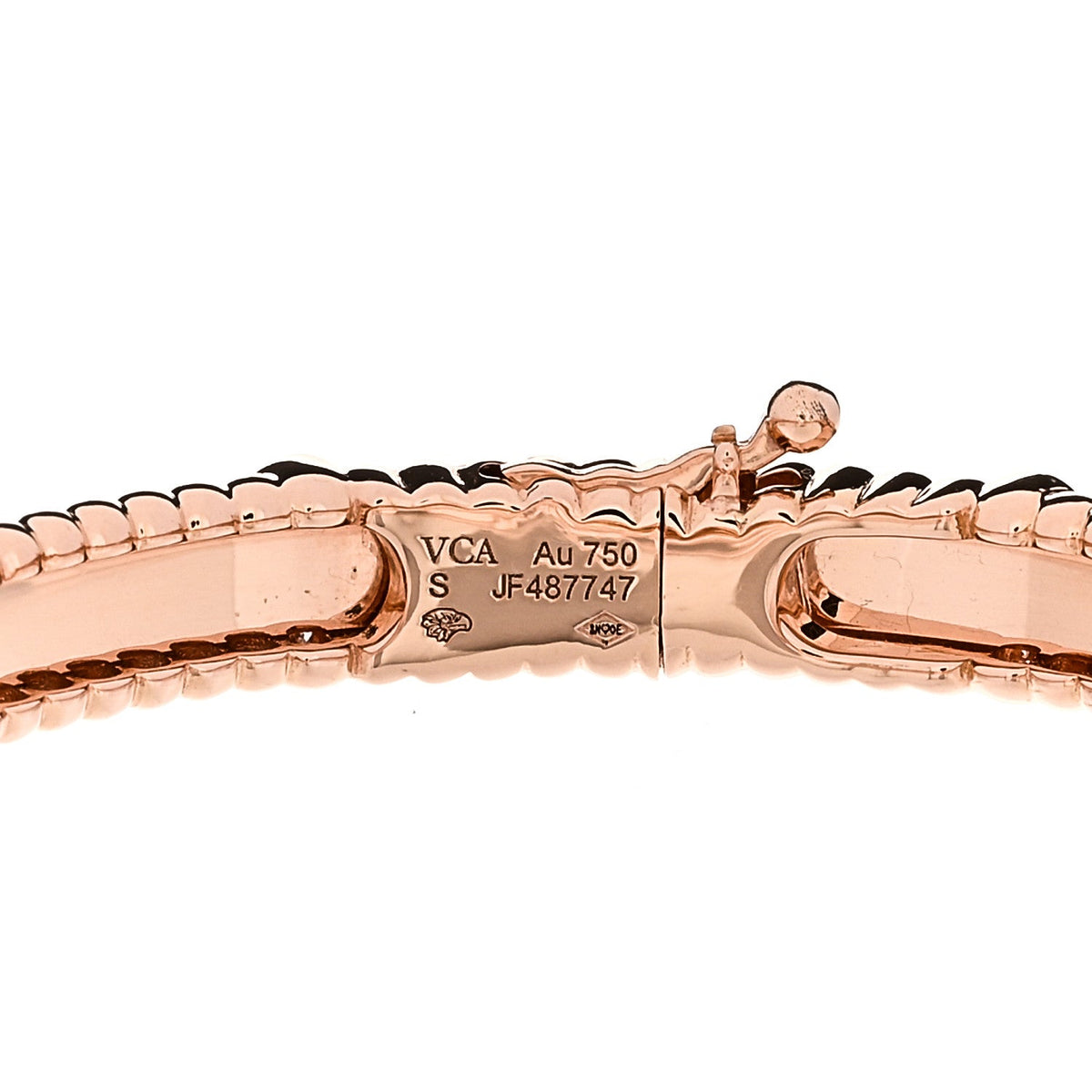 ヴァンクリーフ＆アーペル ペルレ ブレスレット ダイヤモンド 18K ローズゴールド VAN CLEEF & ARPELS PERLÉE BRACELET DIAMOND 18K ROSE GOLD