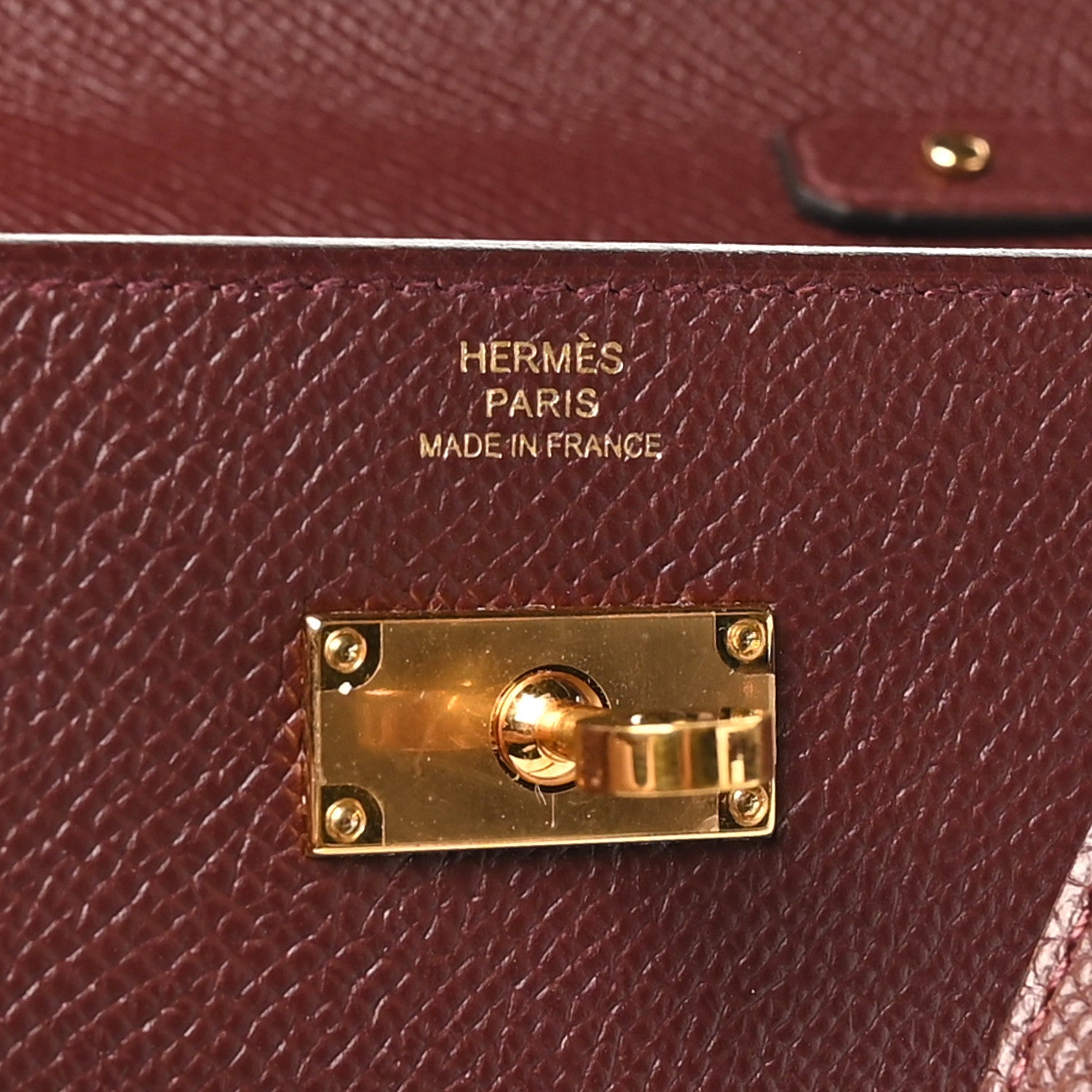 エルメス ケリートゥーゴー 長財布 To Go Rouge Sellier エプソン ゴールド金具 HERMES KELLY TO GO WALLET TO GO ROUGE SELLIER EPSOM GOLD HARDWARE