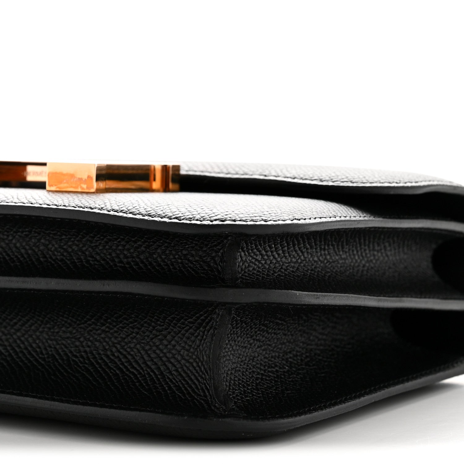 エルメス  ミニコンスタンス 18 Black エプソン ローズゴールド金具 HERMES MINI CONSTANCE 18 BLACK EPSOM ROSE GOLD HARDWARE
