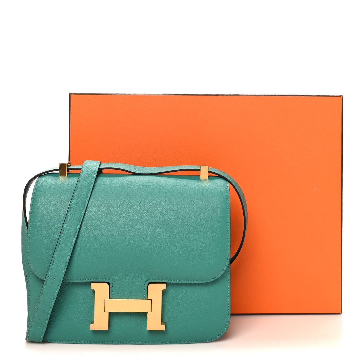 エルメス  コンスタンス 24 Vert Verone エバーカラー ゴールド金具 HERMES CONSTANCE 24 VERT VERONE EVERCOLOR GOLD HARDWARE