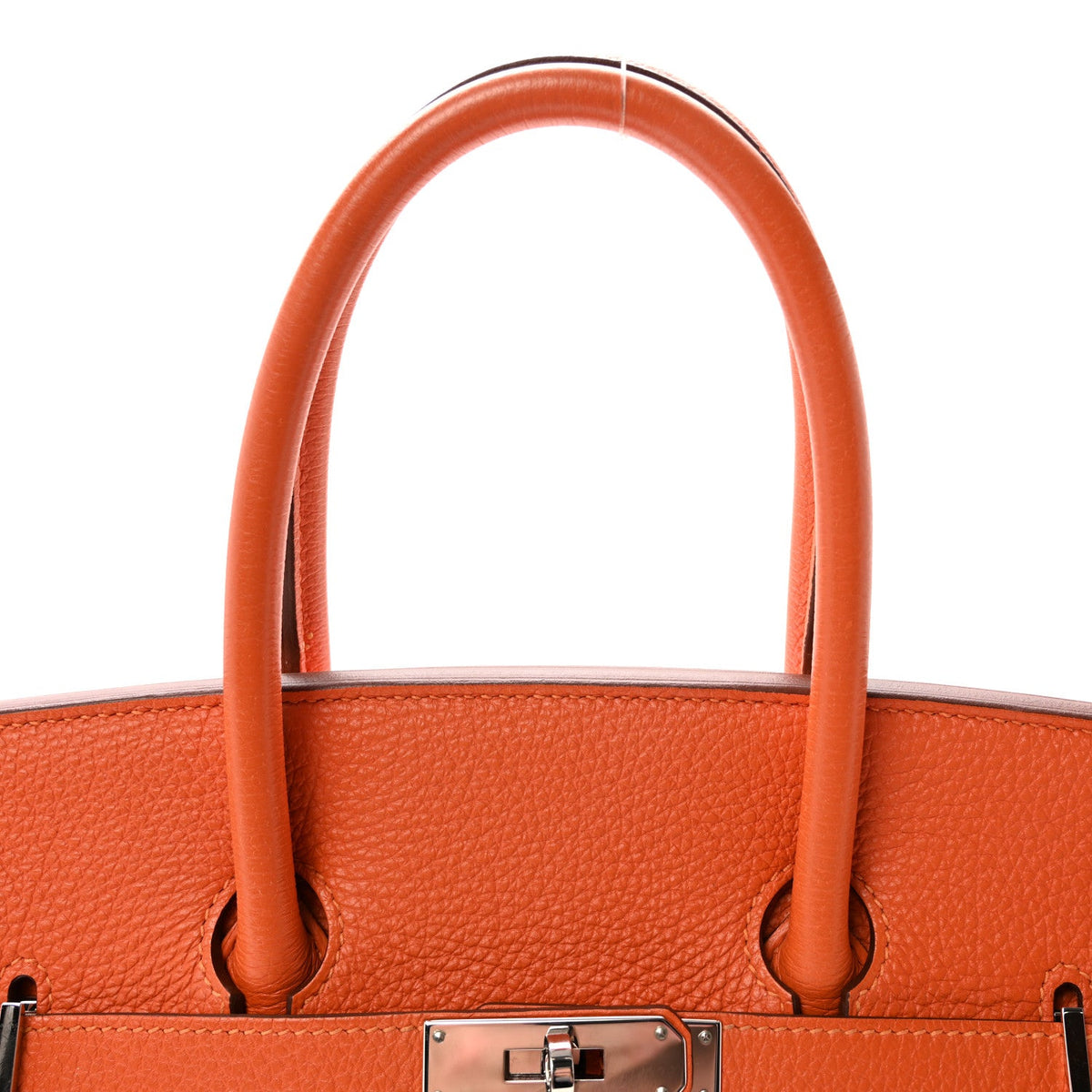 エルメス バーキン 35 Orange トゴ シルバー金具 HERMES BIRKIN 35 ORANGE TOGO SILVER HARDWARE