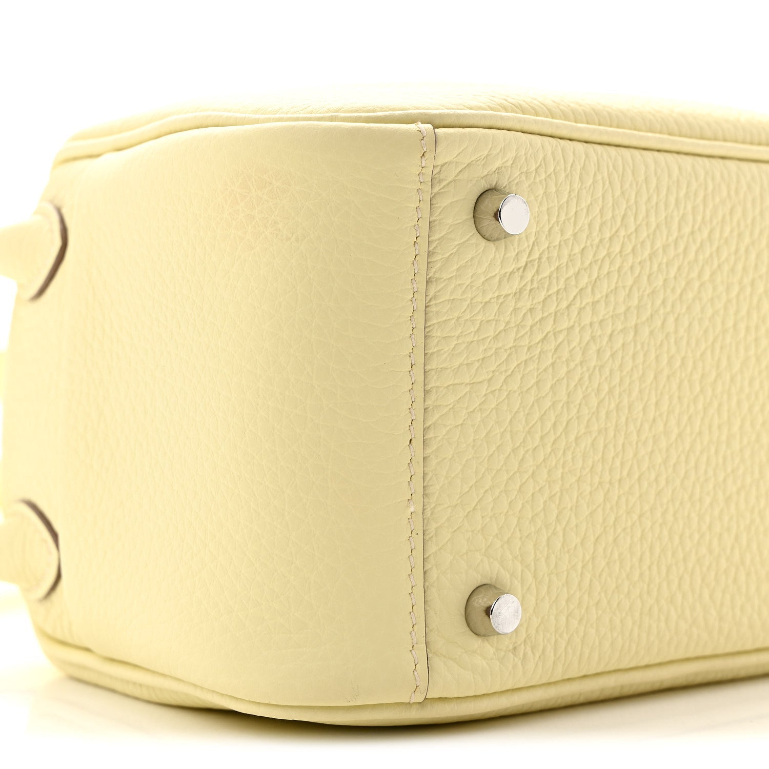 エルメス リンディ 20 Jaune Milton トリヨンクレマンス シルバー金具 HERMES LINDY 20 JAUNE MILTON TAURILLON CLEMENCE SILVER HARDWARE