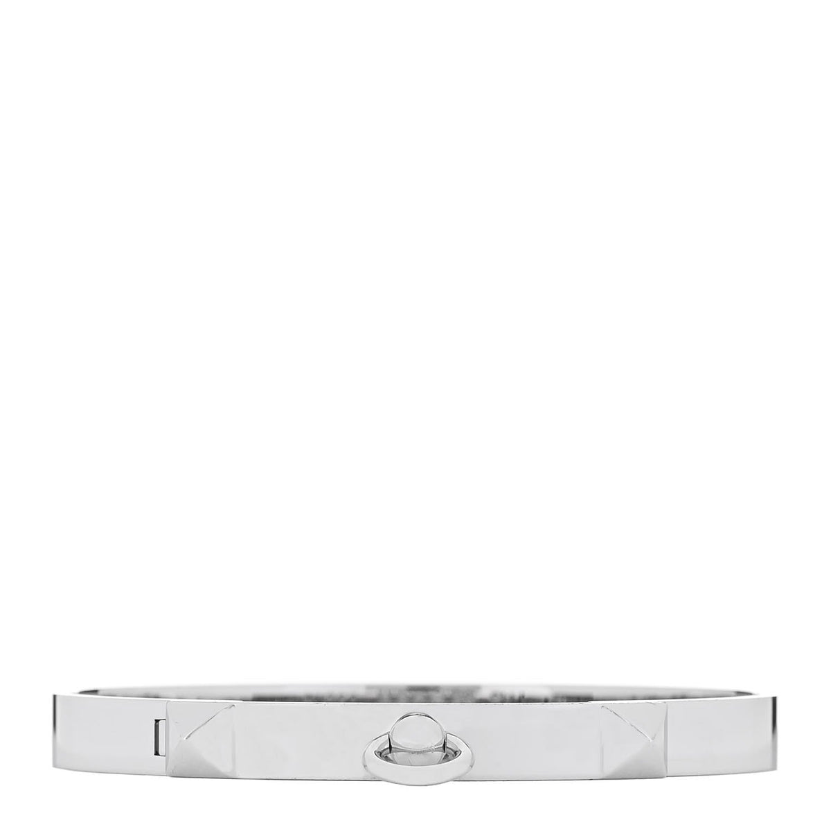 エルメス コリエドシアン ブレスレット 18K ホワイトゴールド HERMES COLLIER DE CHIEN BRACELET 18K WHITE GOLD