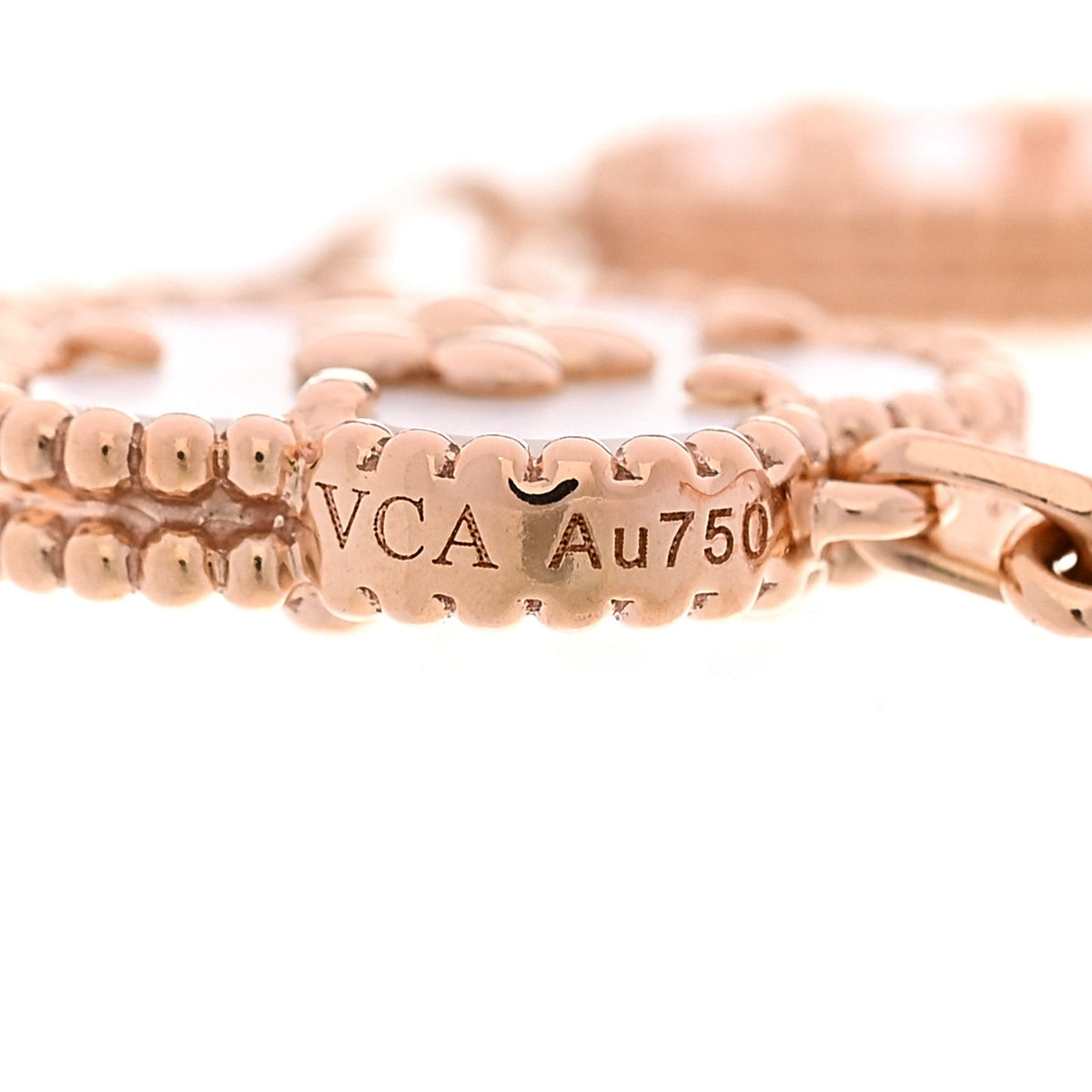 ヴァンクリーフ＆アーペル ラッキースプリング 5モチーフ ブレスレット マルチカラー 18K ローズゴールド VAN CLEEF & ARPELS LUCKY SPRING 5 MOTIFS BRACELET MULTICOLOR 18K ROSE GOLD