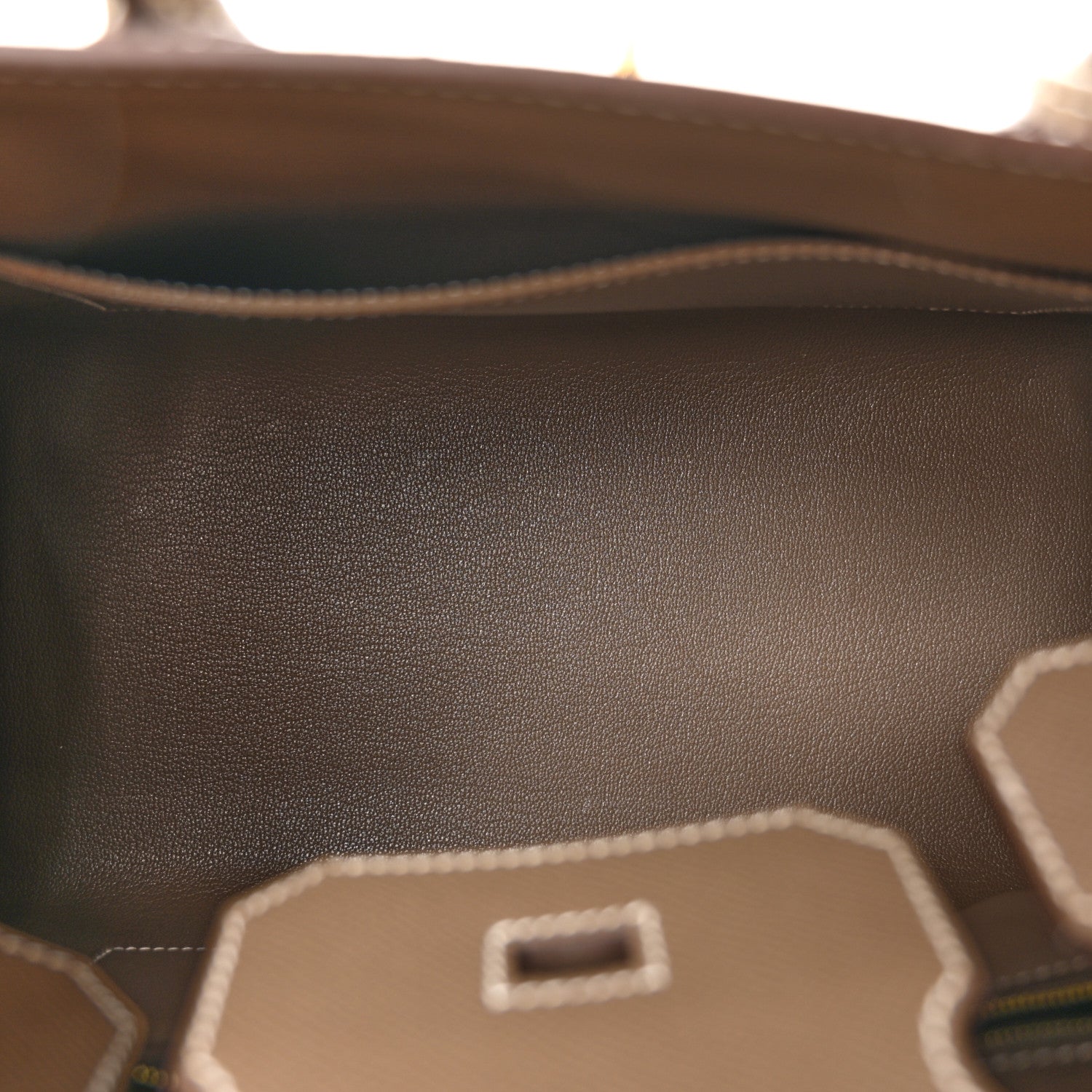 エルメス バーキン 30 外縫い Etoupe エプソン ゴールド金具 HERMES BIRKIN 30 SELLIER ETOUPE EPSOM GOLD HARDWARE