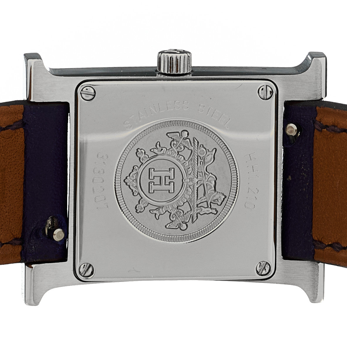 エルメス Hウォッチ クォーツ 21mm ステンレス Iris スイフト HERMES HEURE H QUARTZ WATCH 21MM STAINLESS STEEL IRIS SWIFT