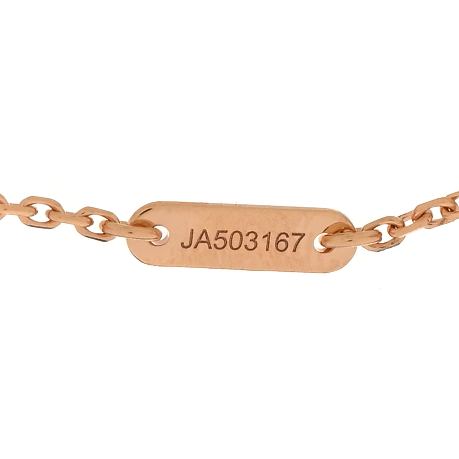 ヴァンクリーフ＆アーペル スウィートアルハンブラ ブレスレット カーネリアン 18K ローズゴールド VAN CLEEF & ARPELS SWEET ALHAMBRA BRACELET CARNELIAN 18K ROSE GOLD