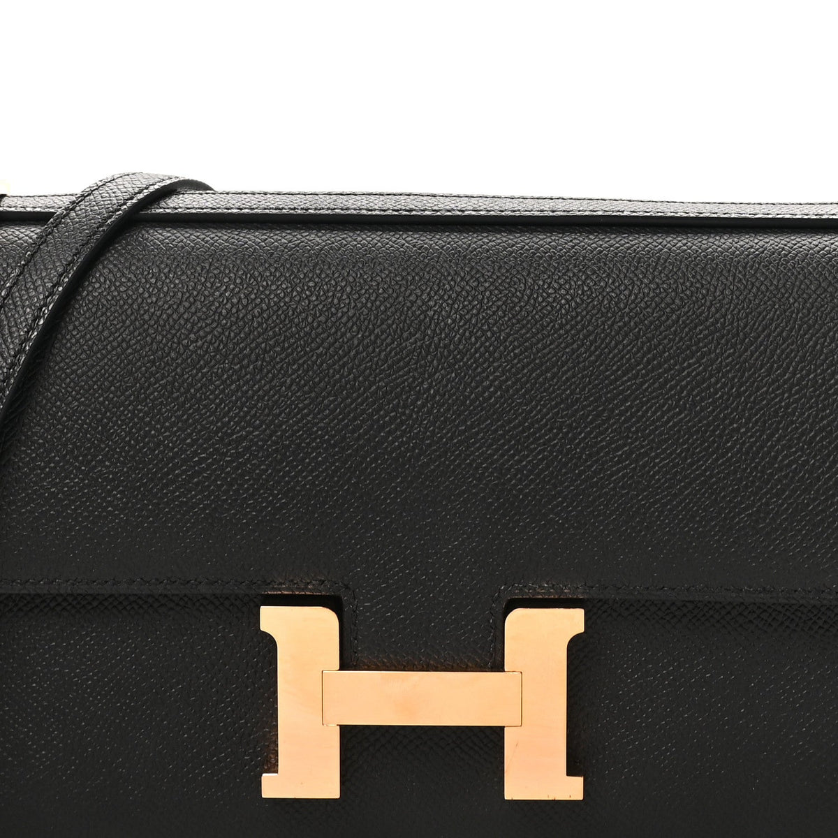 エルメス コンスタンス エラン Black エプソン ローズゴールド金具 HERMES CONSTANCE ELAN BLACK EPSOM ROSE GOLD HARDWARE