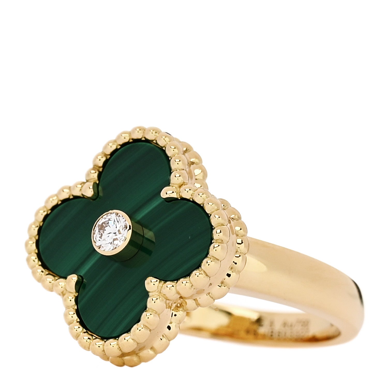 ヴァンクリーフ＆アーペル ヴィンテージアルハンブラ リング マルチカラー 18K イエローゴールド VAN CLEEF & ARPELS VINTAGE ALHAMBRA RING MULTICOLOR 18K YELLOW GOLD