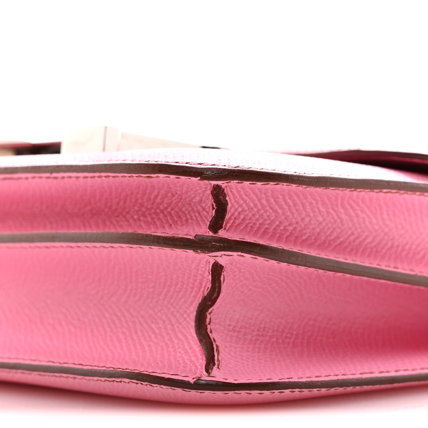 エルメス  ミニコンスタンス 18 Bubblegum Pink エプソン シルバー金具 HERMES MINI CONSTANCE 18 BUBBLEGUM PINK EPSOM SILVER HARDWARE