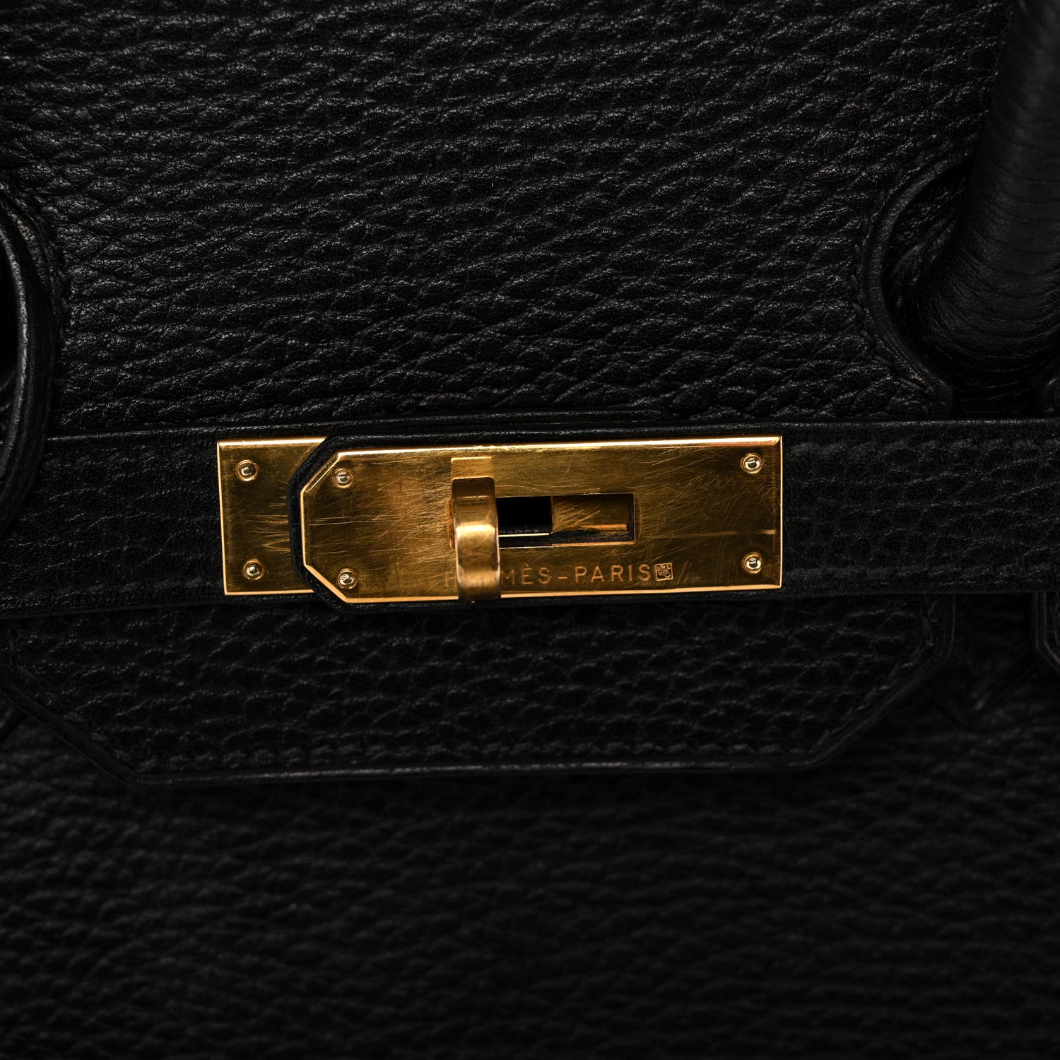 エルメス バーキン 35 Black アルデンヌ ゴールド金具 HERMES BIRKIN 35 BLACK ARDENNES GOLD HARDWARE
