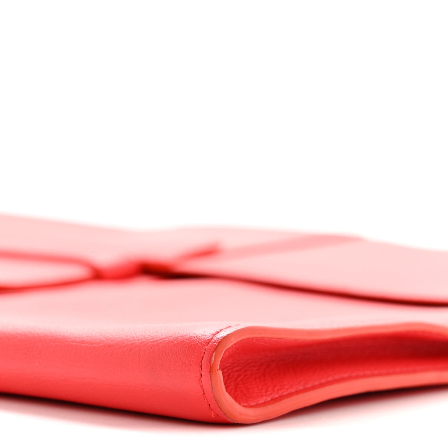 デルヴォー A5ポーチ Red トリヨンクリスペ - DELVAUX A5 POUCH RED TAURILLON CRISPE