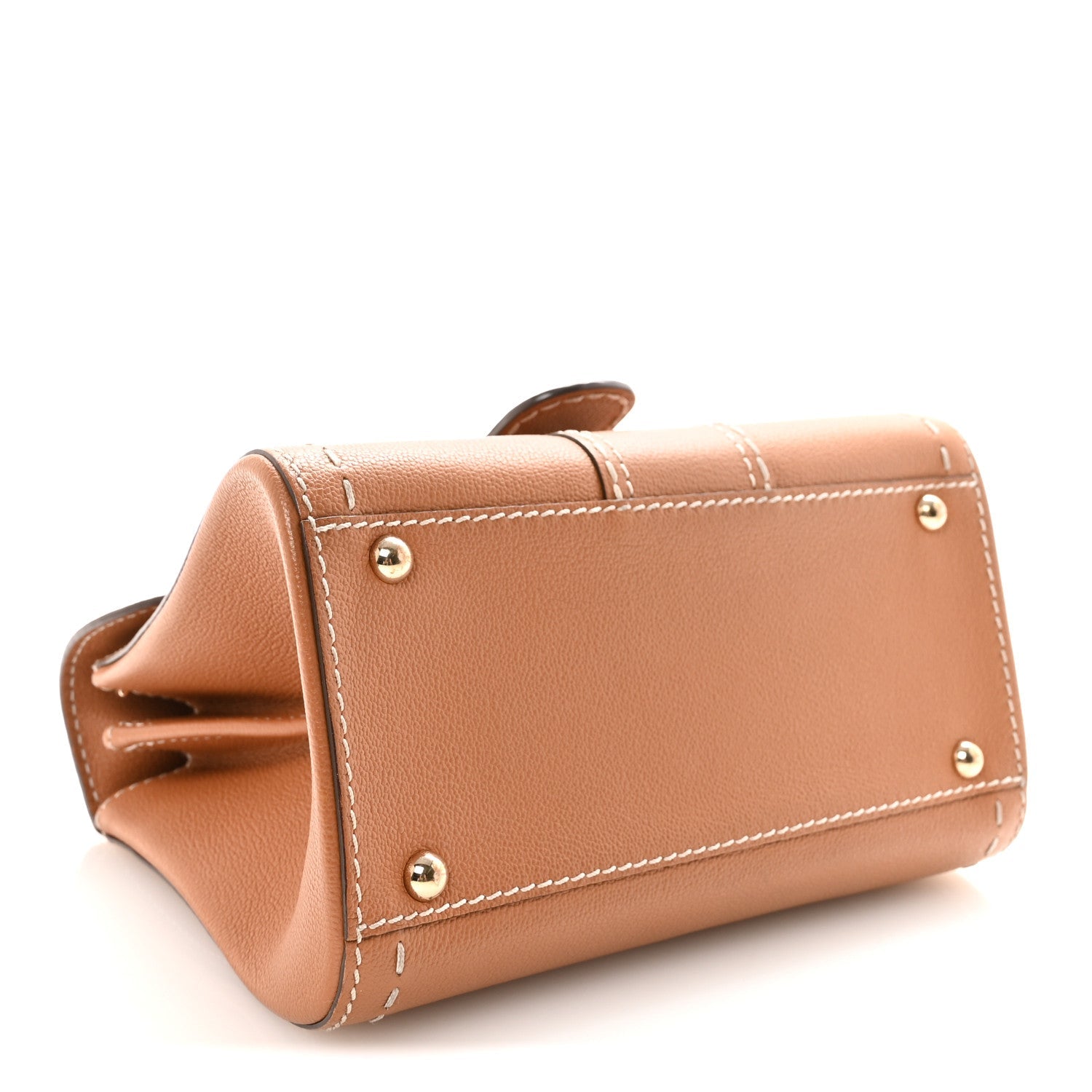 デルヴォー ブリヨン ミニ サーピケ ショルダーバッグ Vegetal Ivory グレインドロデオカーフスキン ゴールド金具 DELVAUX BRILLANT MINI SURPIQUE SHOULDER BAG VEGETAL IVORY GRAINED RODEO CALFSKIN GOLD HARDWARE