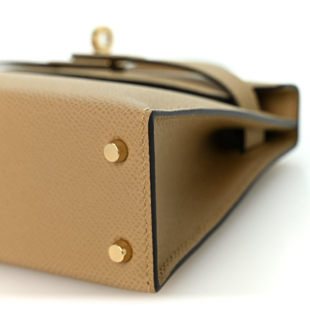 Hermes Mini Kelly 20 HSS Personal Order Sellier Poussiere Epsom Permabrass Hardware