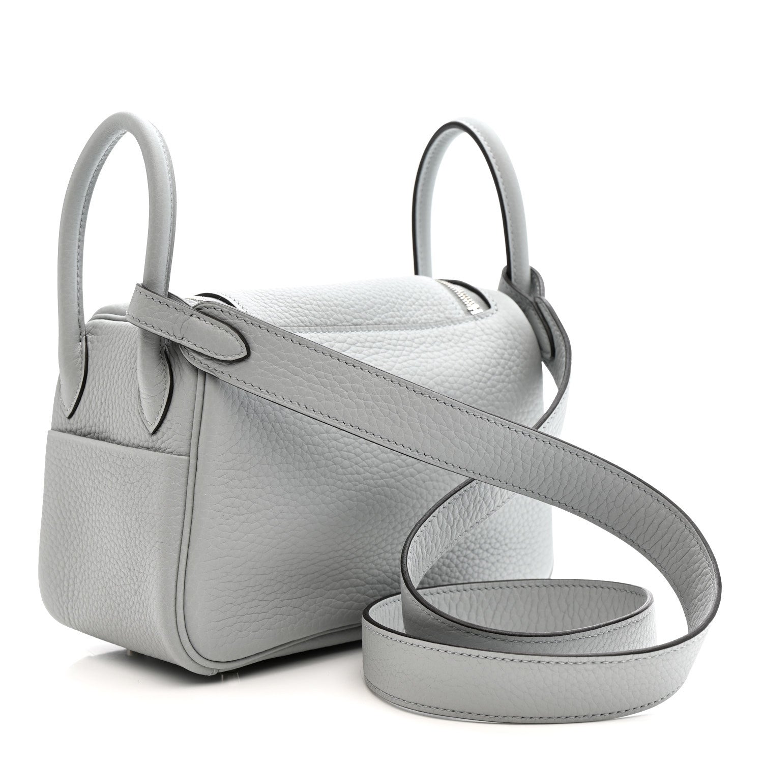 エルメス リンディ 20 Bleu Pale トリヨンクレマンス シルバー金具 HERMES LINDY 20 BLEU PALE TAURILLON CLEMENCE SILVER HARDWARE